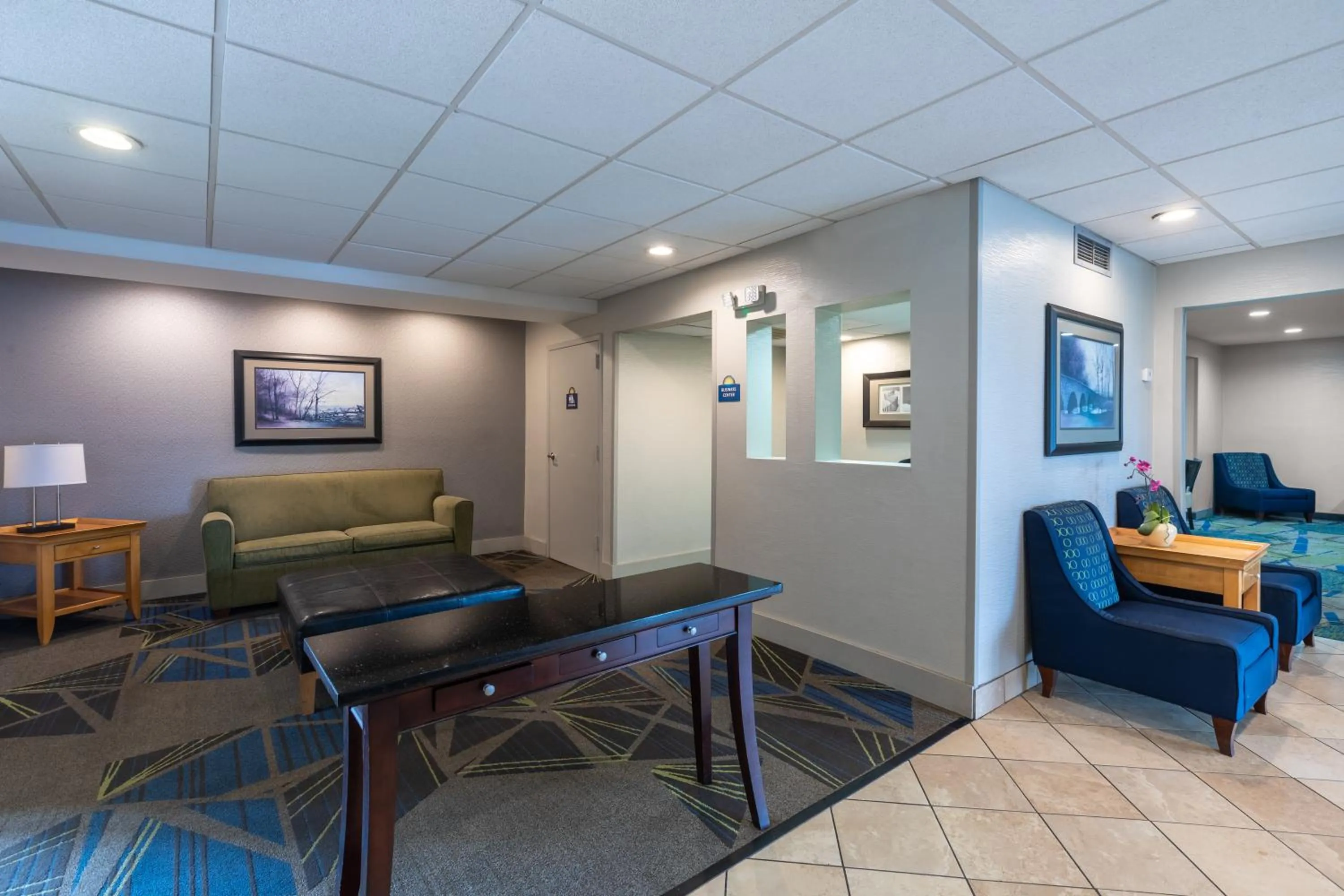 Lobby or reception in Days Inn by Wyndham Greenville
