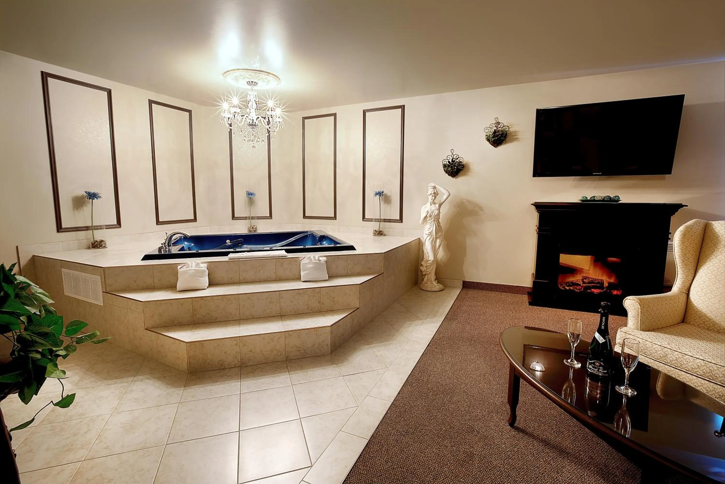 Living room in Hotel & Suites Monte-Cristo