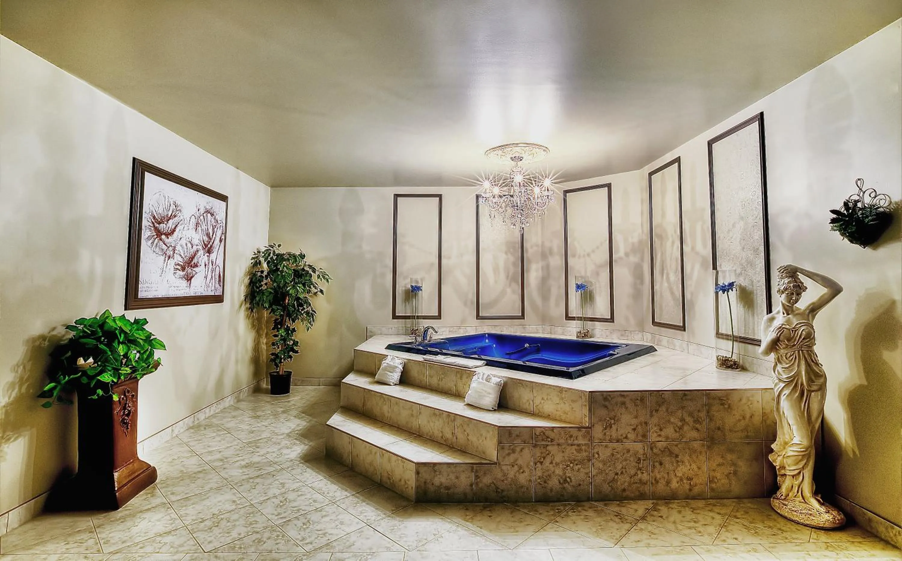 Spa and wellness centre/facilities in Hotel & Suites Monte-Cristo