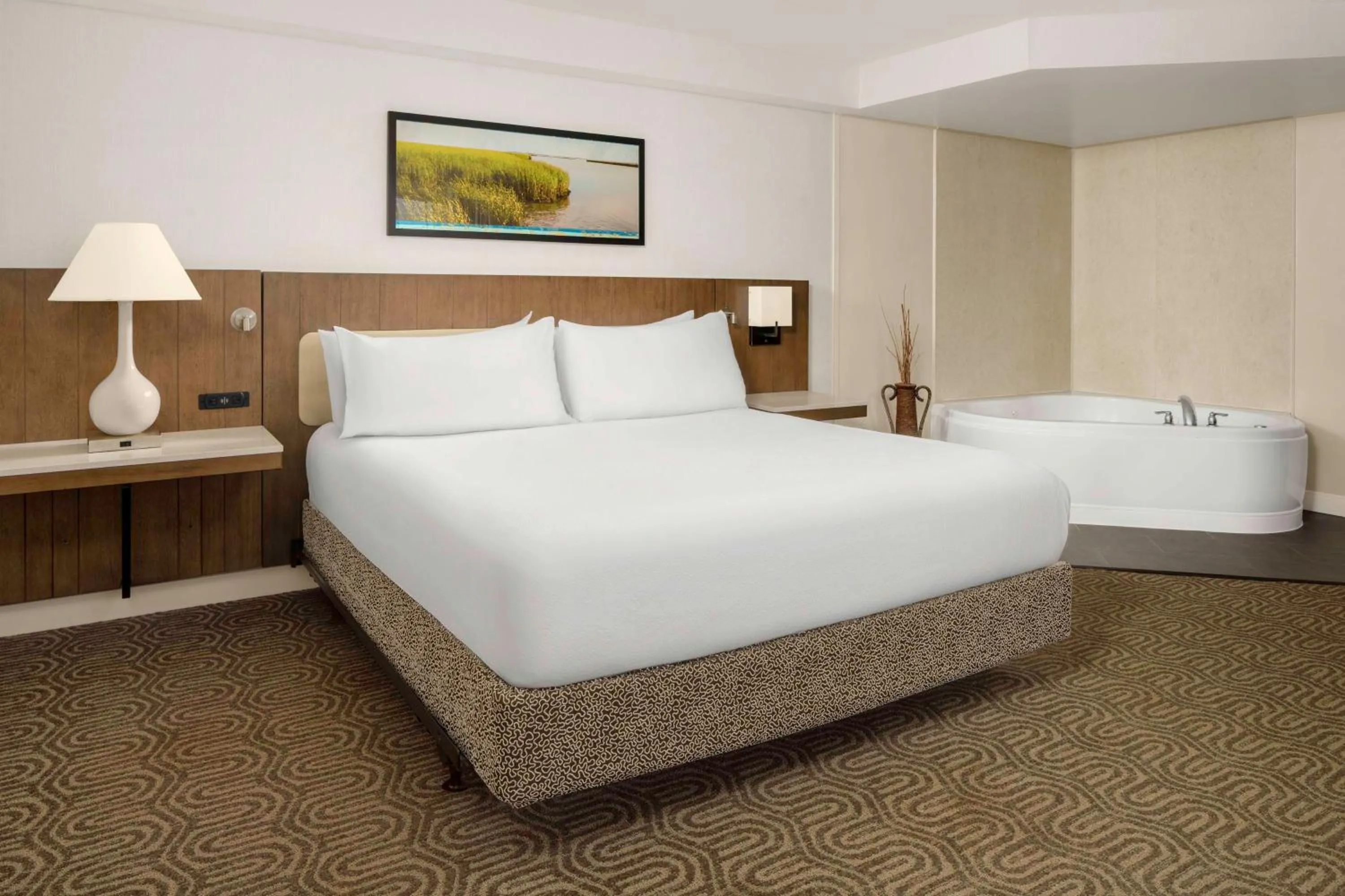 Bed in Hilton Garden Inn Kent Island Marina