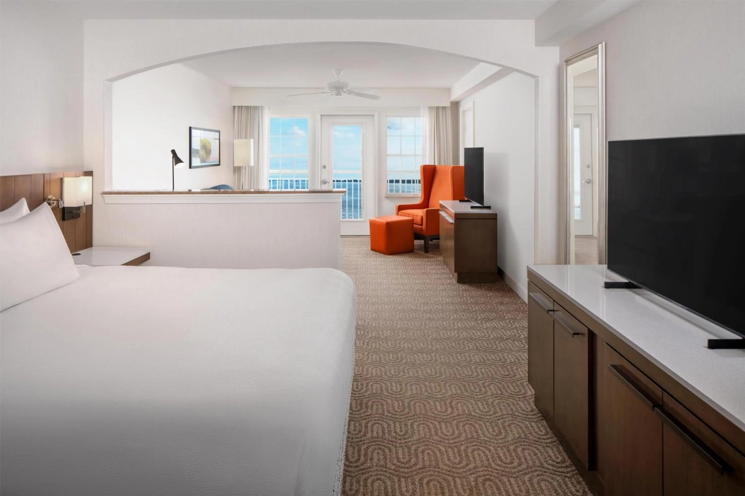 Bed in Hilton Garden Inn Kent Island Marina