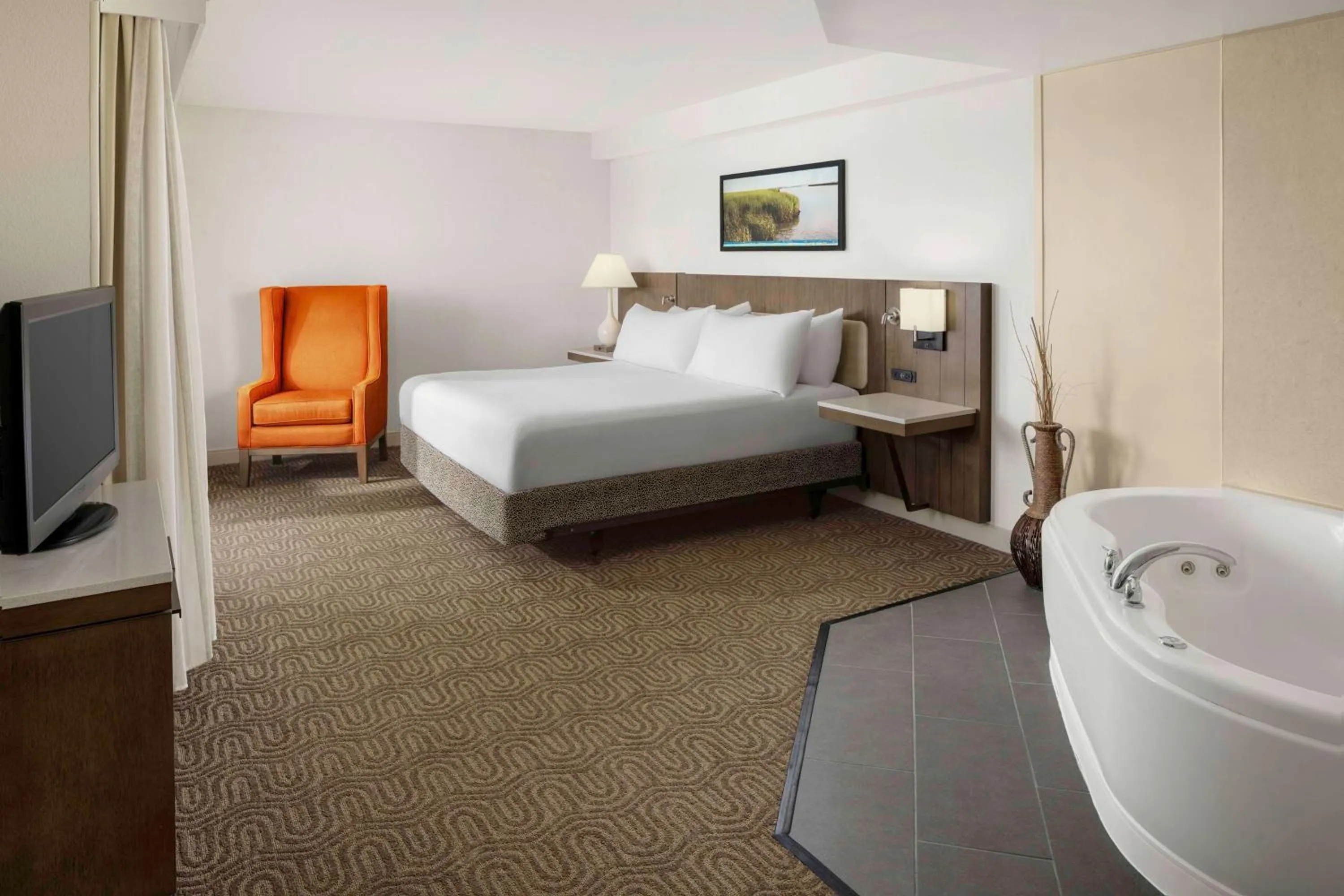 Bed in Hilton Garden Inn Kent Island Marina