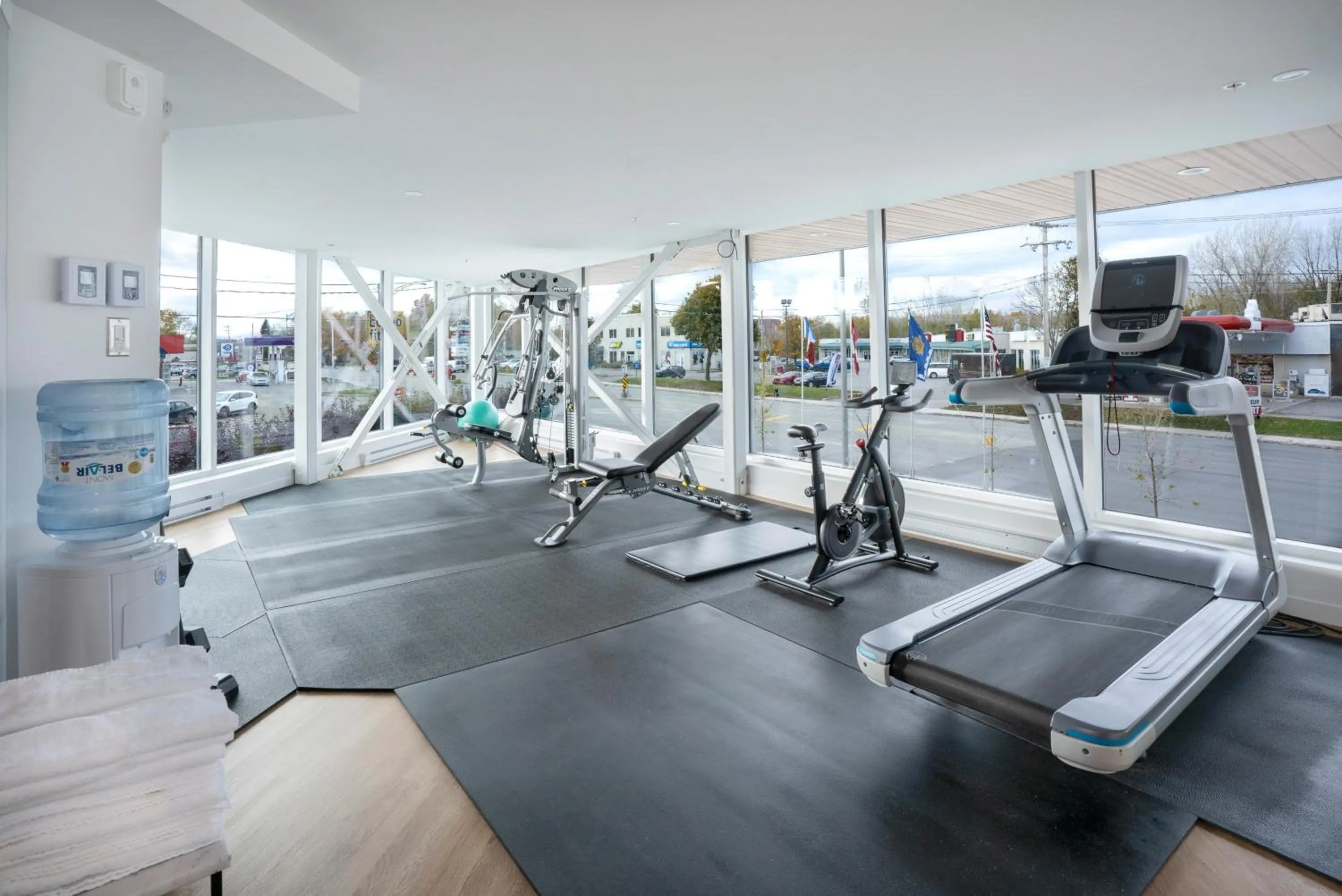 Fitness centre/facilities in Quality Inn