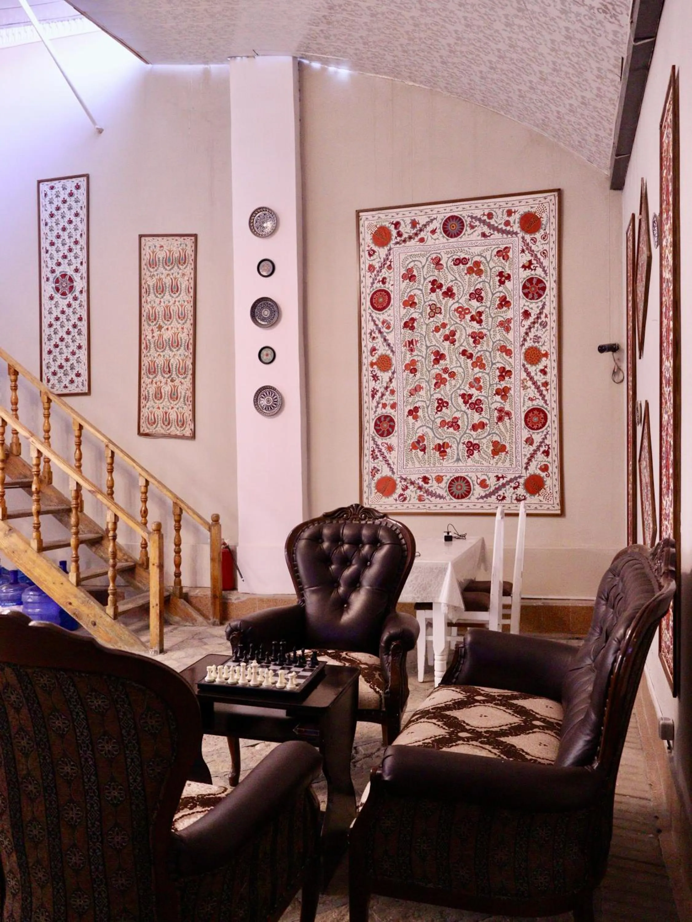 Seating area in Al Bukhari Boutique Hotel