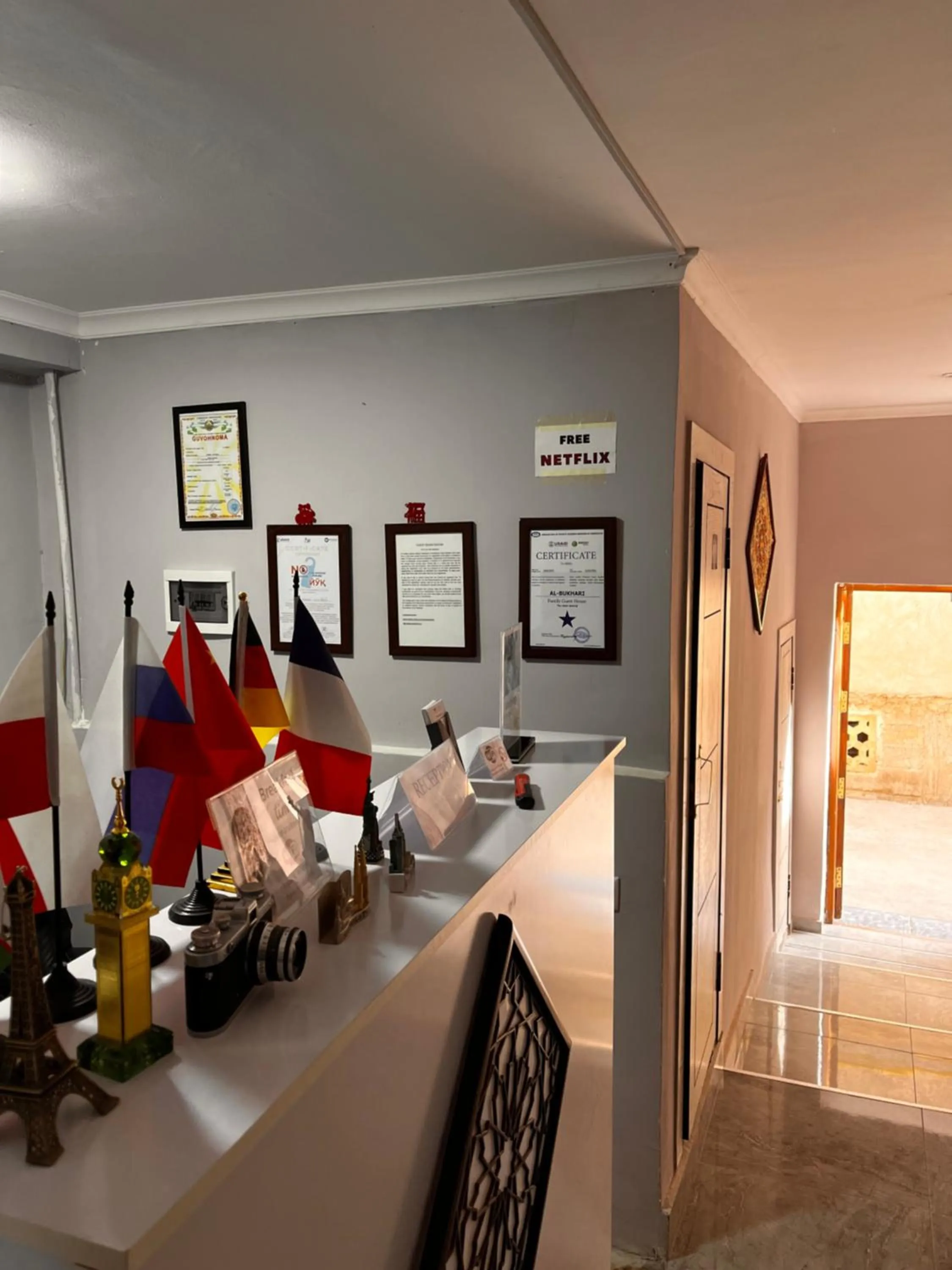 Lobby or reception in Al Bukhari Boutique Hotel