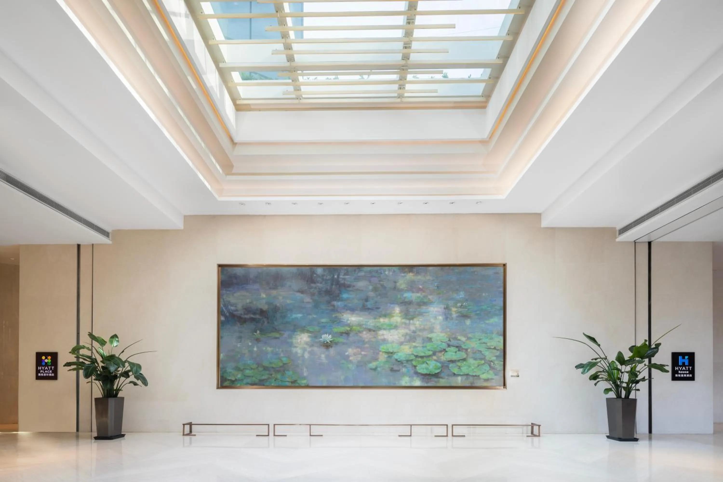 Decorative detail in Hyatt House Shanghai Hongqiao CBD