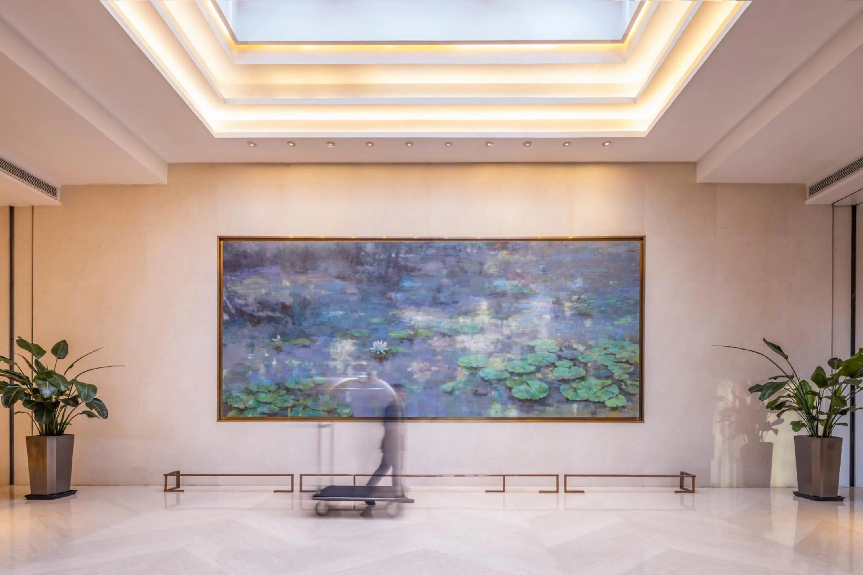 Decorative detail in Hyatt House Shanghai Hongqiao CBD