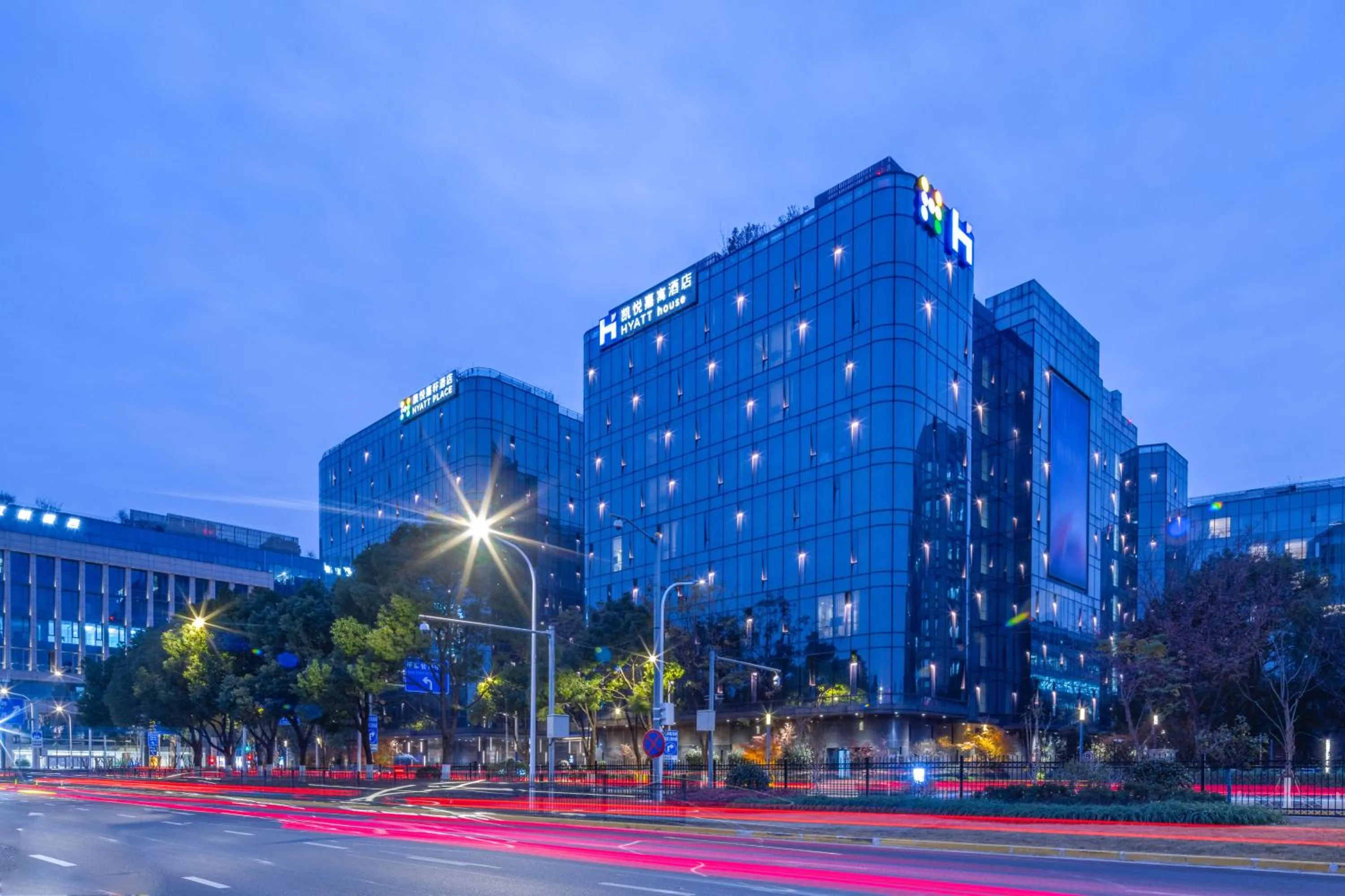 Property building in Hyatt House Shanghai Hongqiao CBD
