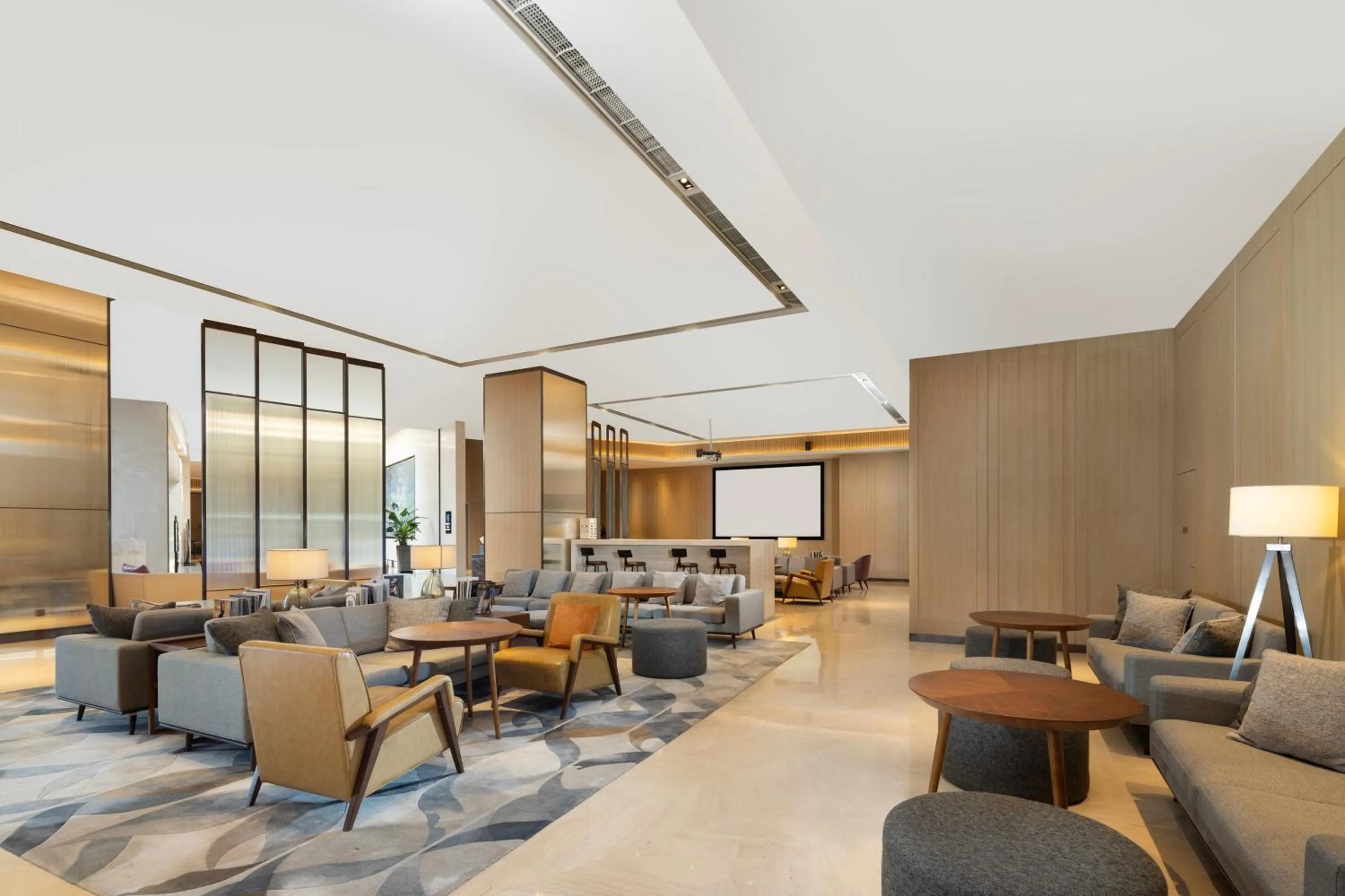 Seating area in Hyatt House Shanghai Hongqiao CBD