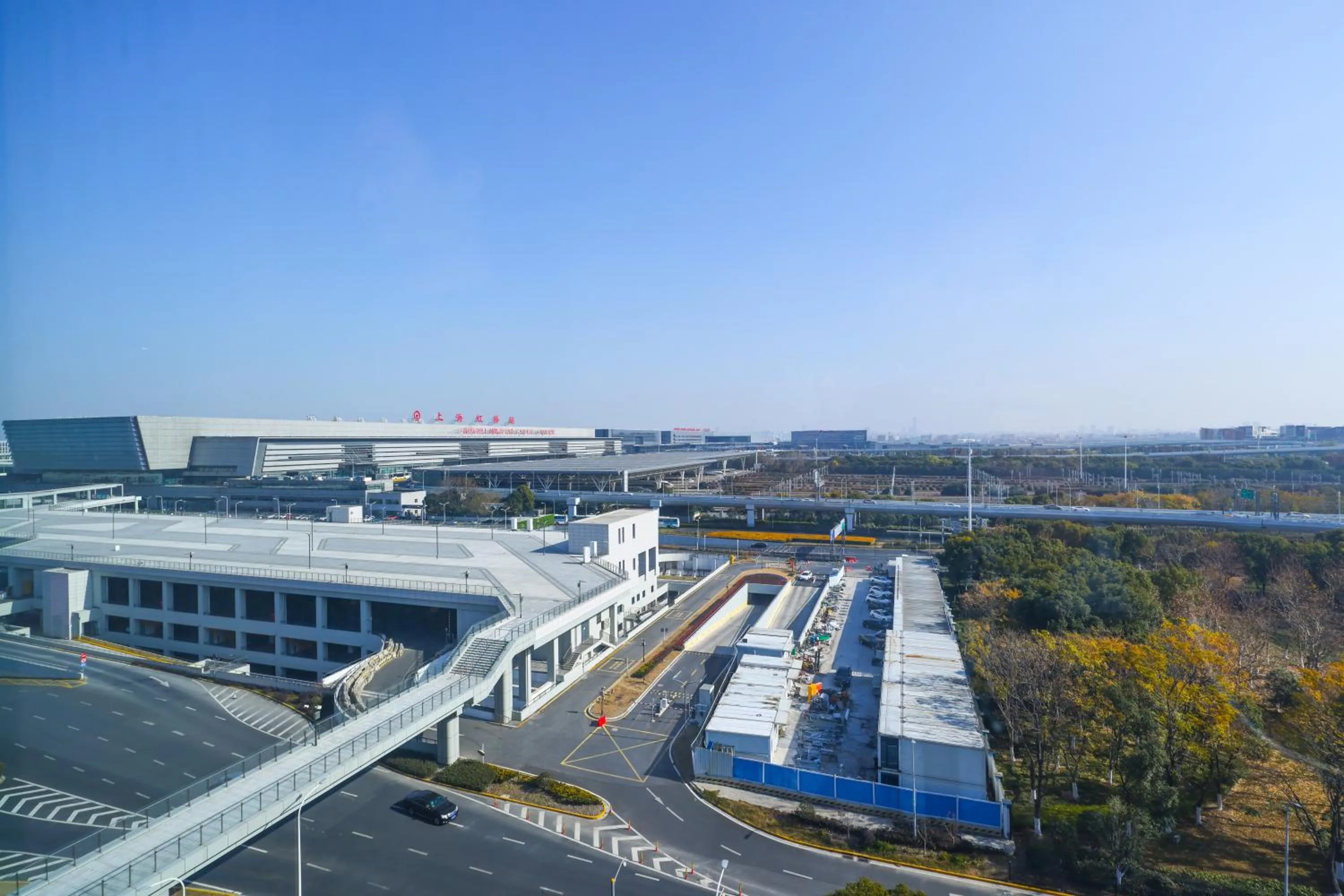 City view in Hyatt House Shanghai Hongqiao CBD