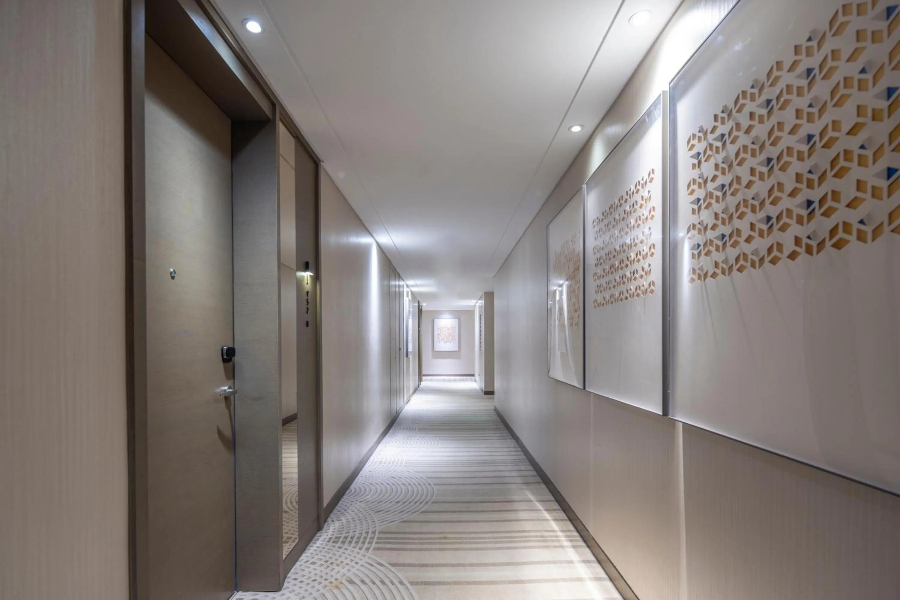 Decorative detail in Hyatt Place Shanghai Hongqiao CBD