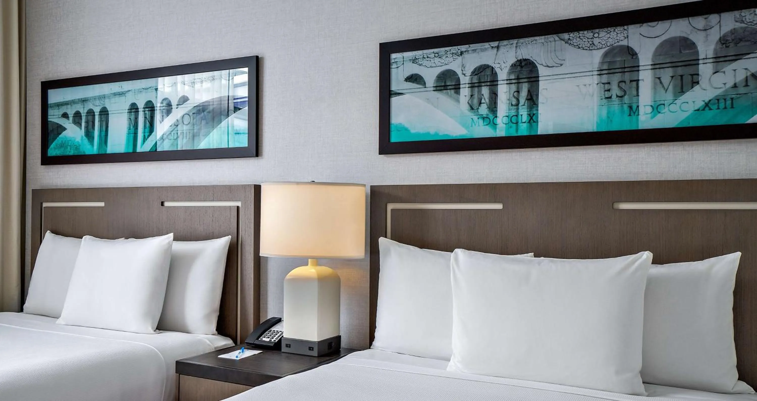 Photo of the whole room, Bed in Hyatt House Washington DC/The Wharf