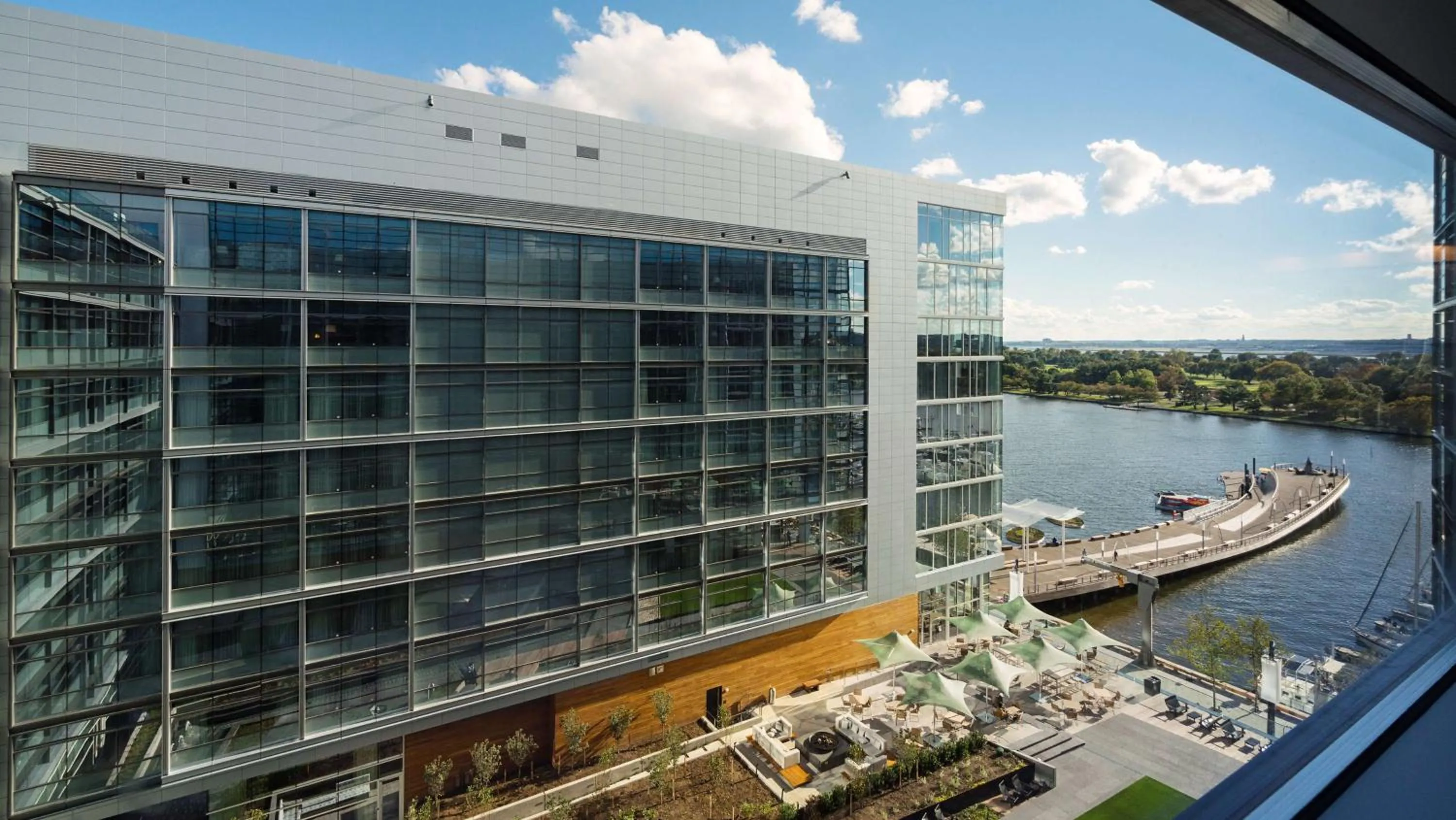 Photo of the whole room in Hyatt House Washington DC/The Wharf