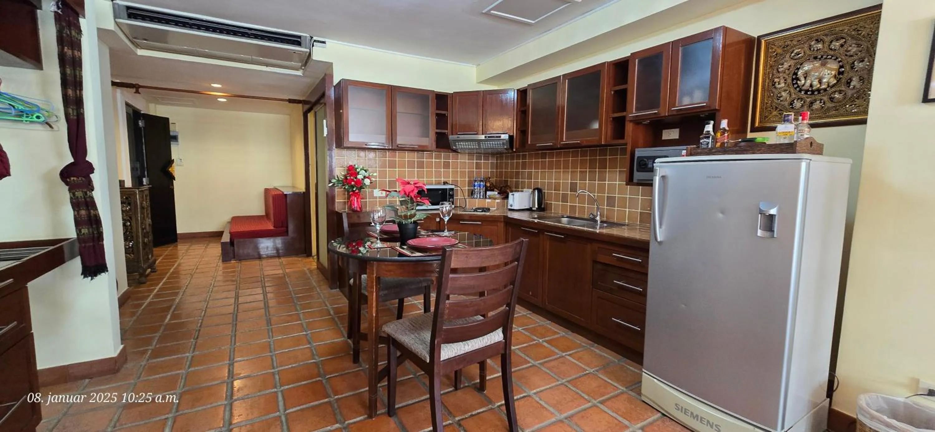 Bed in Nirvana Boutique Suites