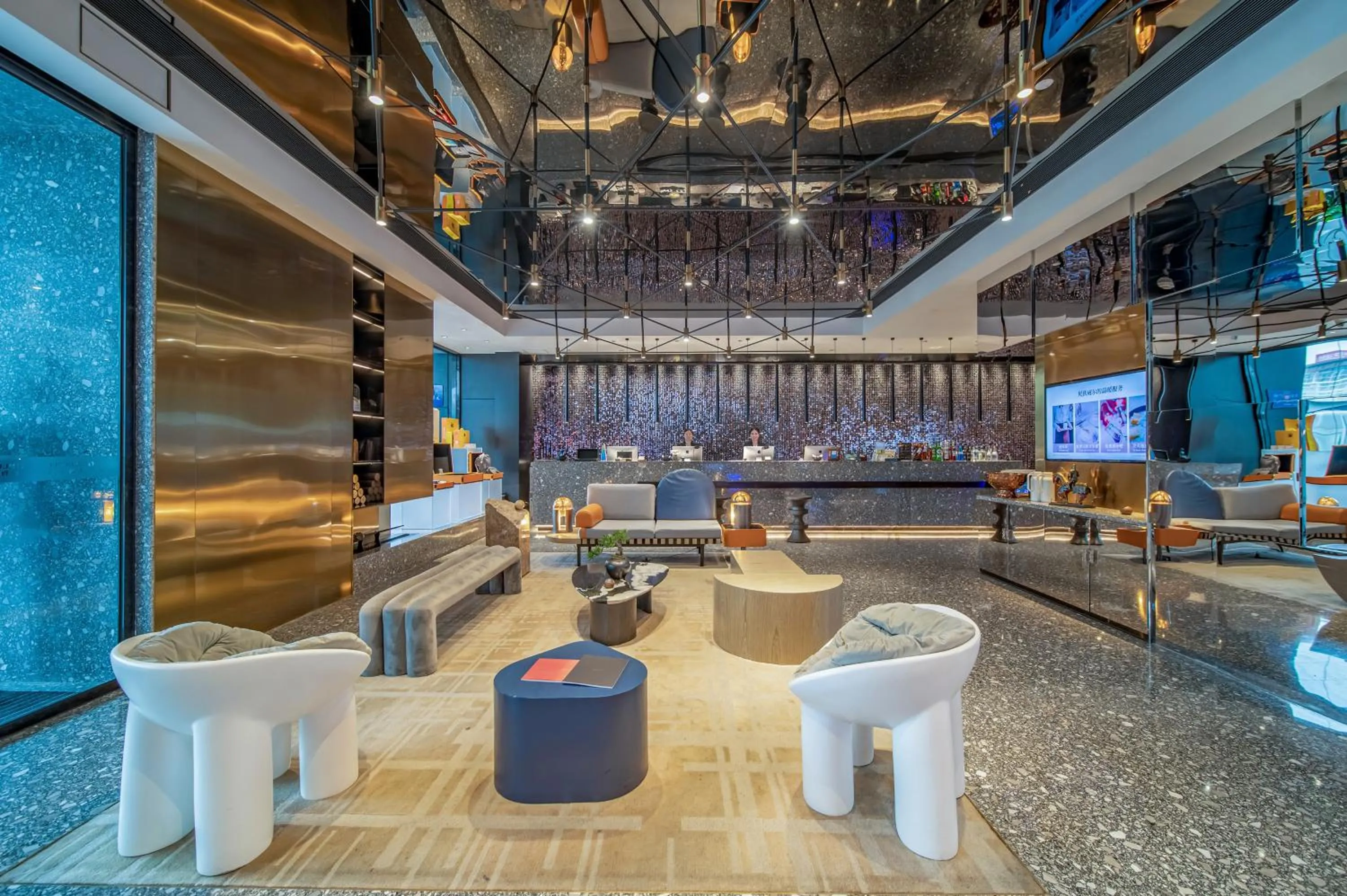 Lobby or reception in Arthur Hotel Zhujiang New Town Guangzhou