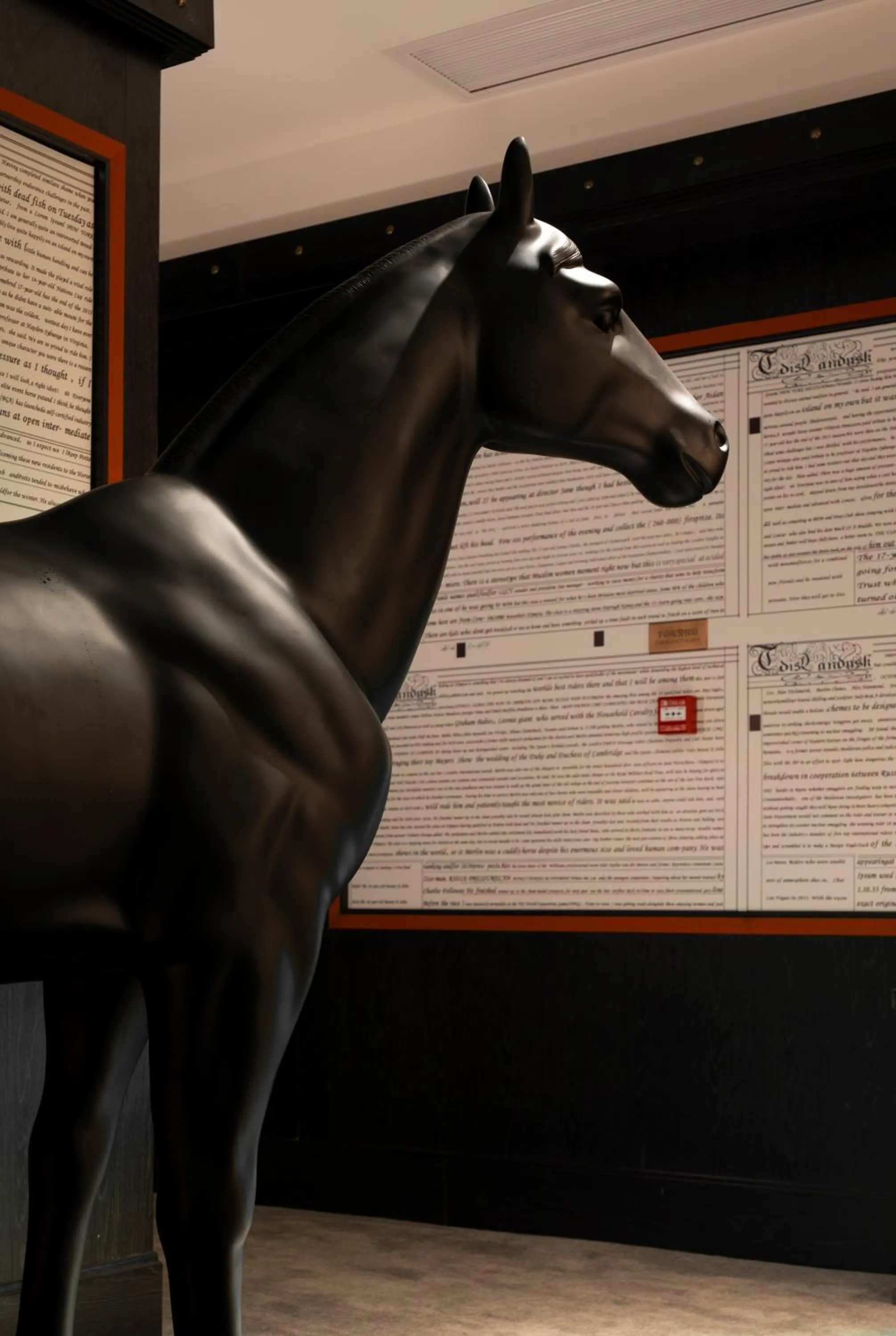 Decorative detail in Arthur Hotel Zhujiang New Town Guangzhou