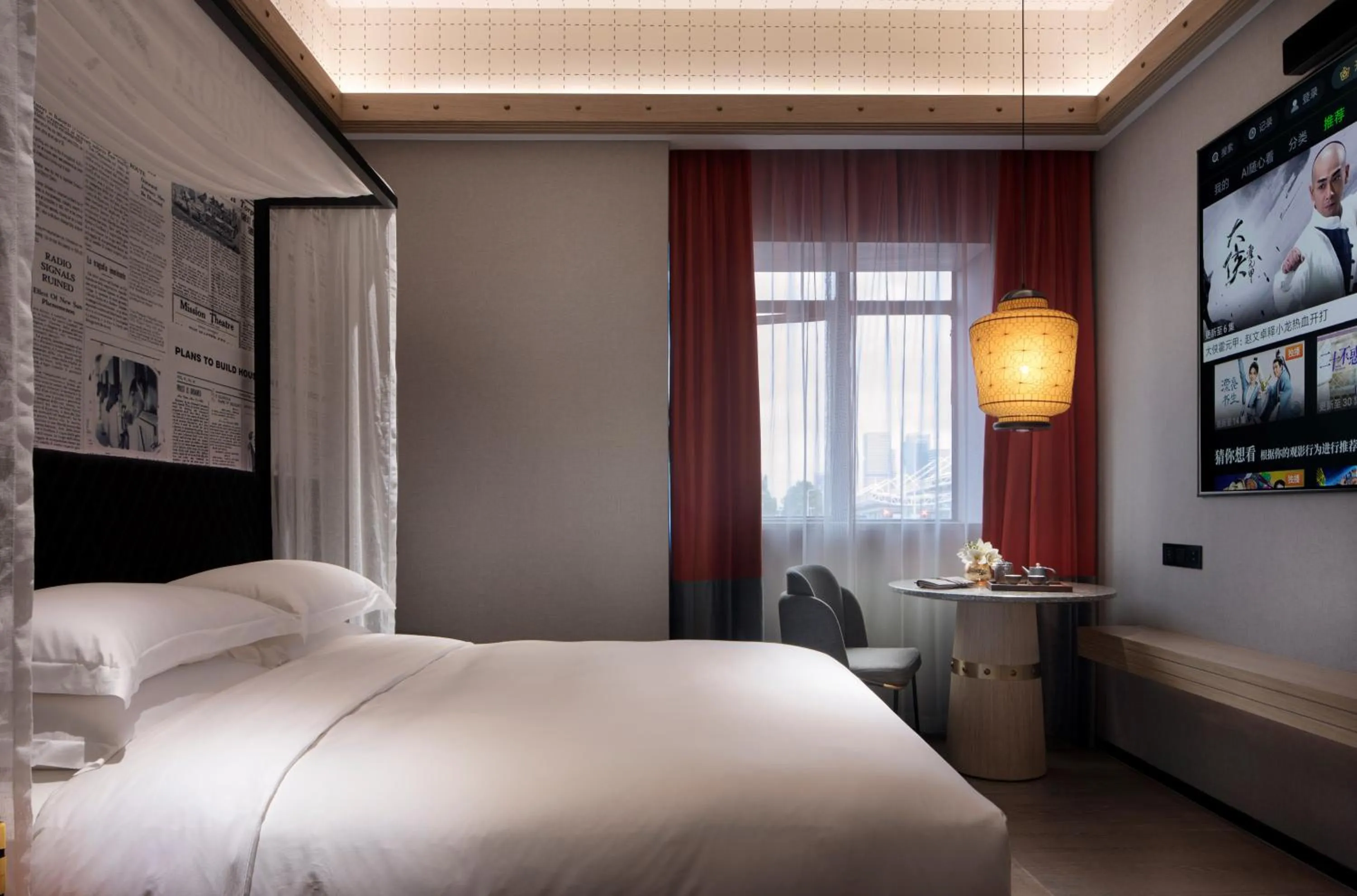 Bed in Arthur Hotel Zhujiang New Town Guangzhou