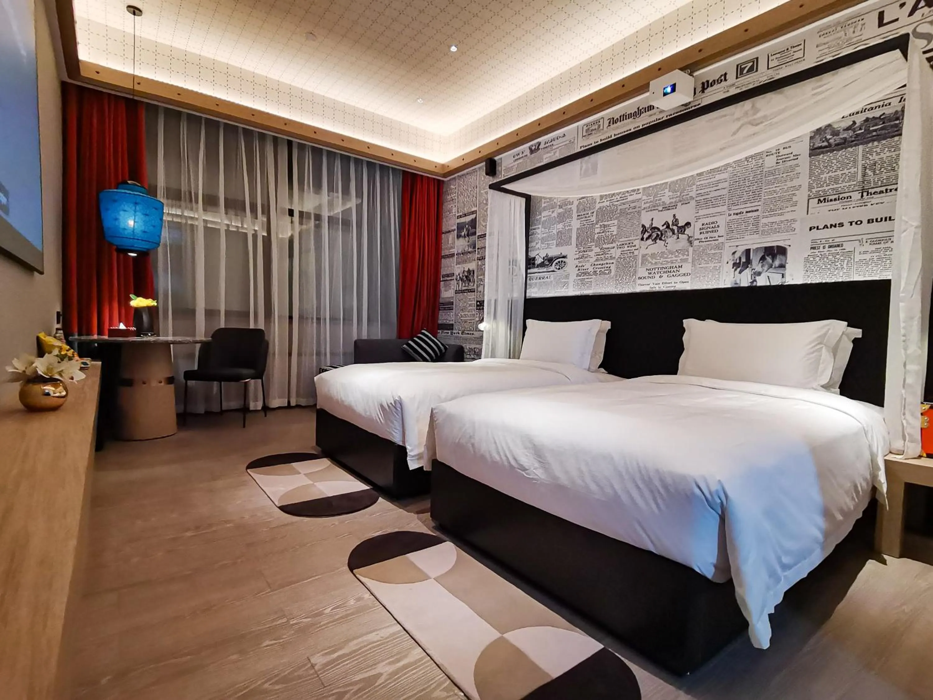 Photo of the whole room, Bed in Arthur Hotel Zhujiang New Town Guangzhou