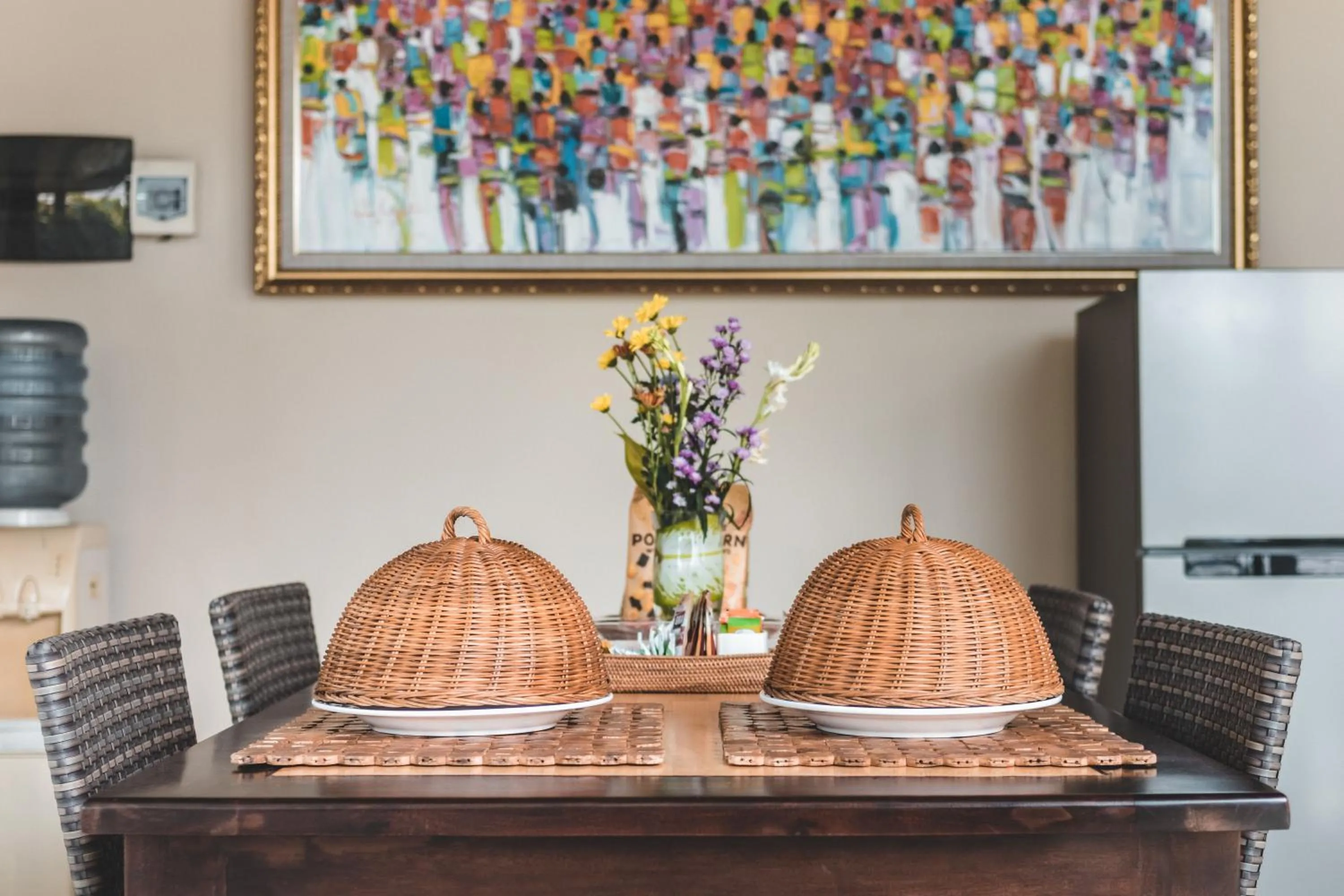 Dining area in Dura Villas Bali at Kerobokan