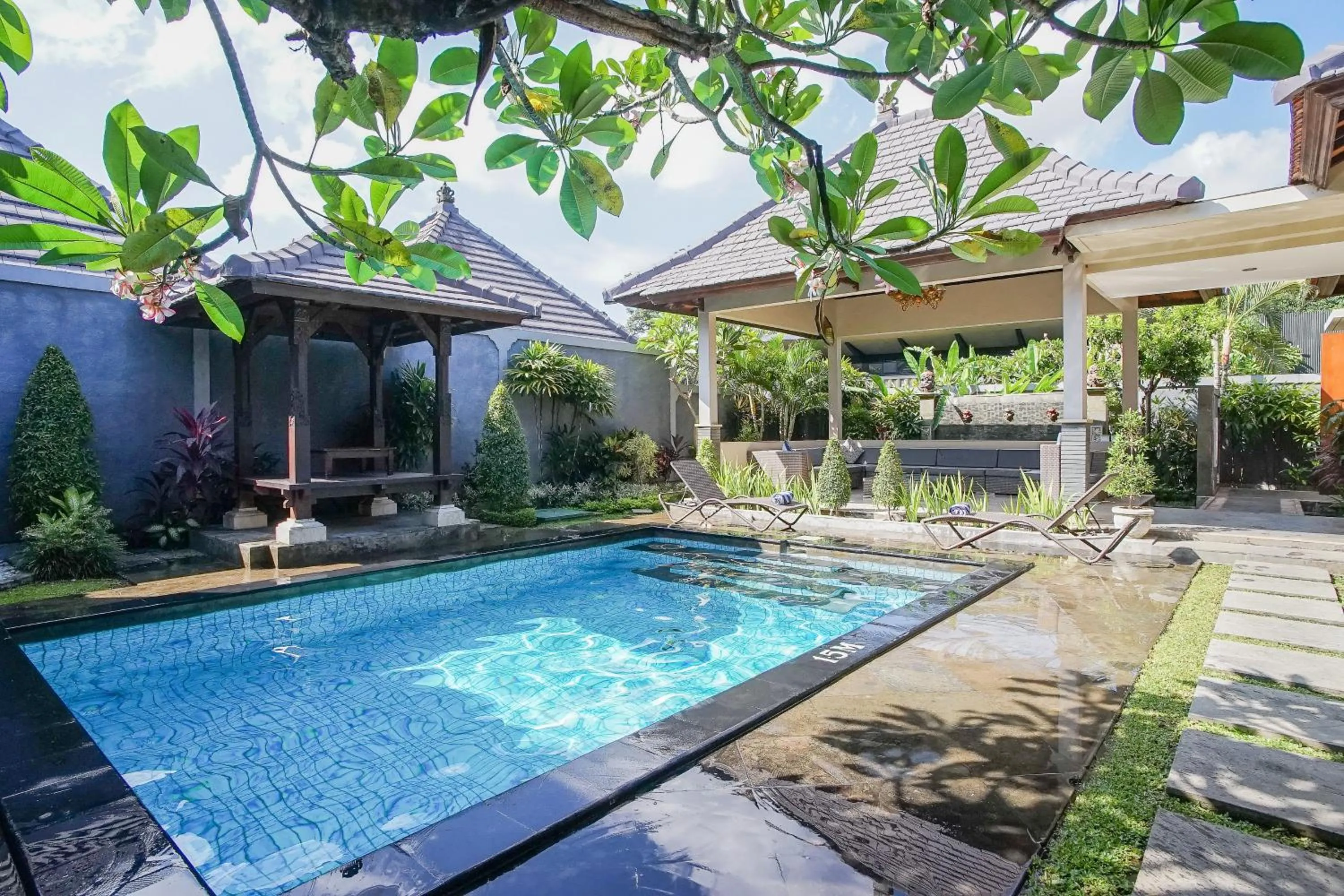 Swimming pool in Dura Villas Bali at Kerobokan