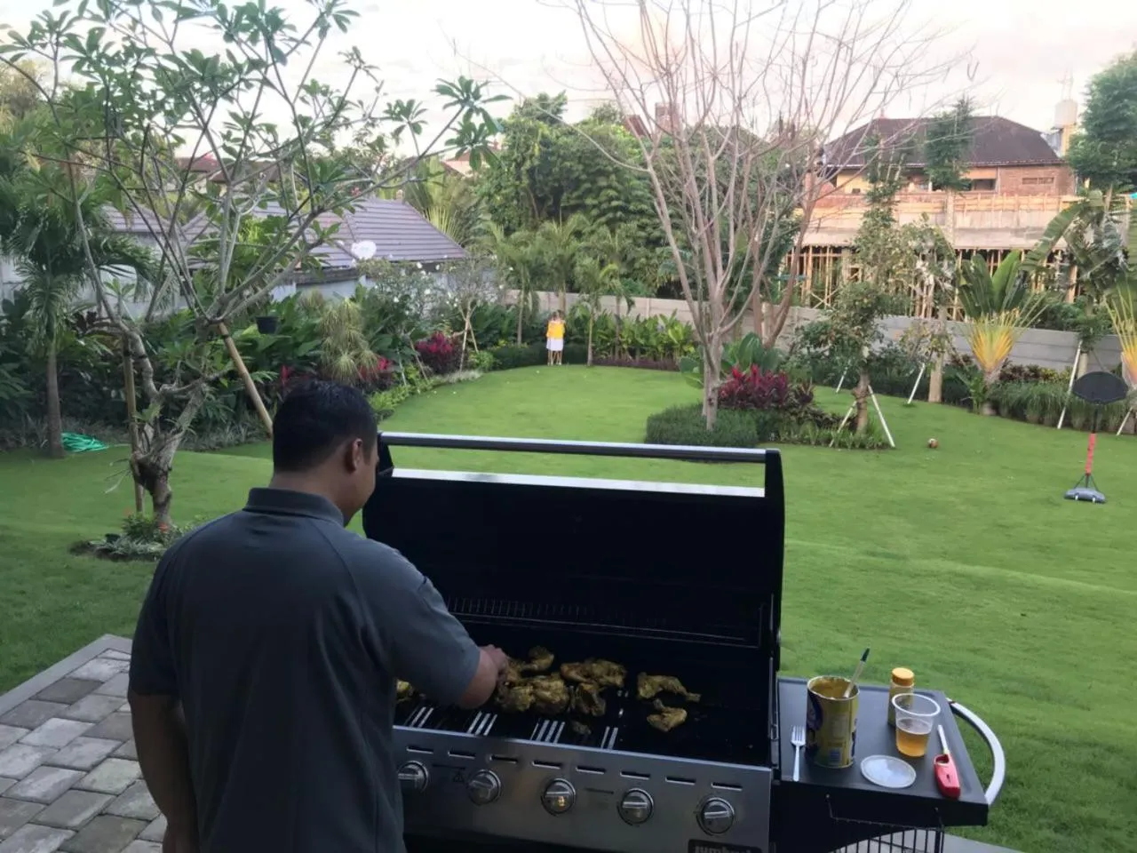 BBQ facilities in Dura Villas Bali at Kerobokan