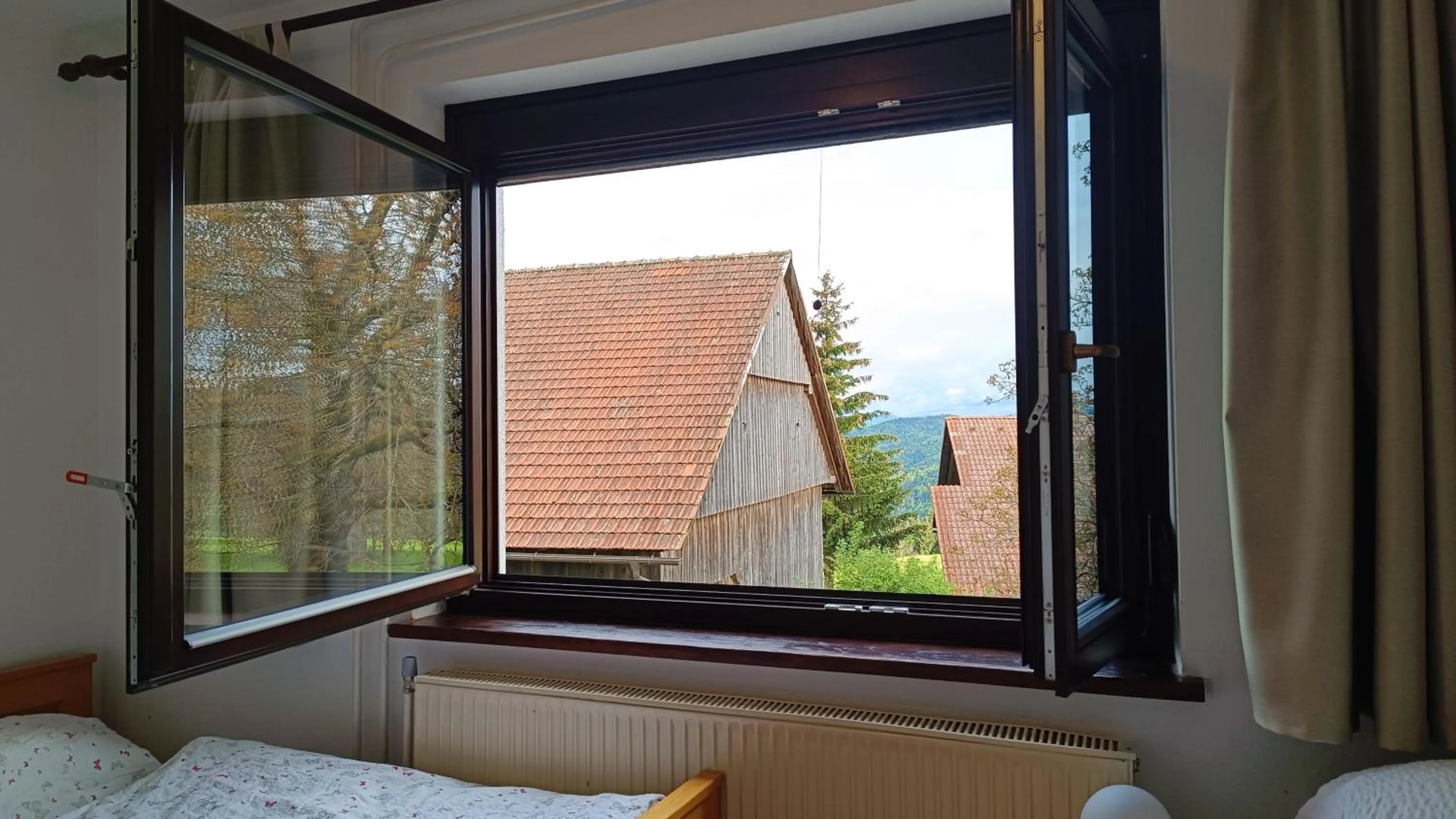 View (from property/room) in Tourist Farm Strle With Great Local Food