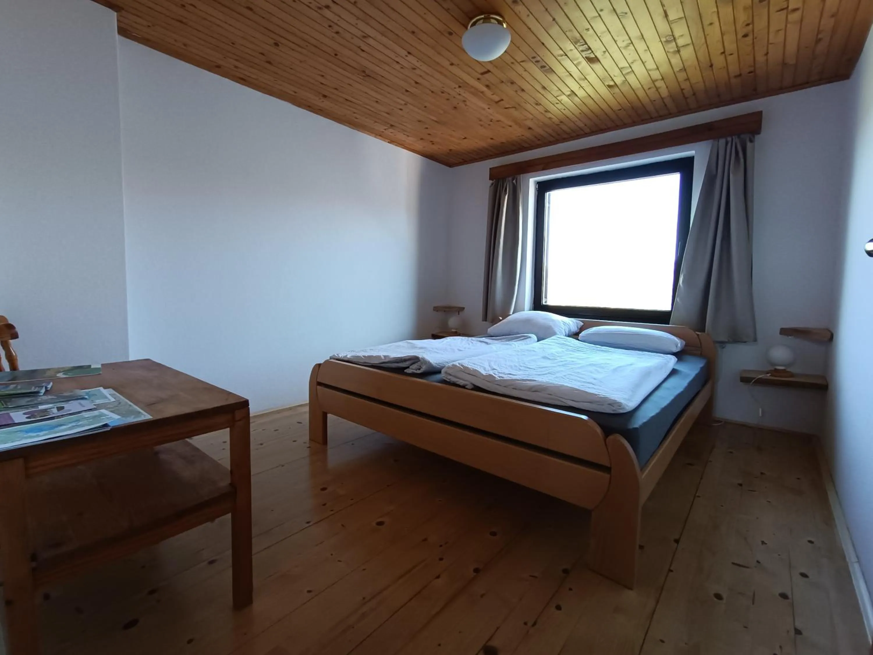 Photo of the whole room, Bed in Tourist Farm Strle With Great Local Food