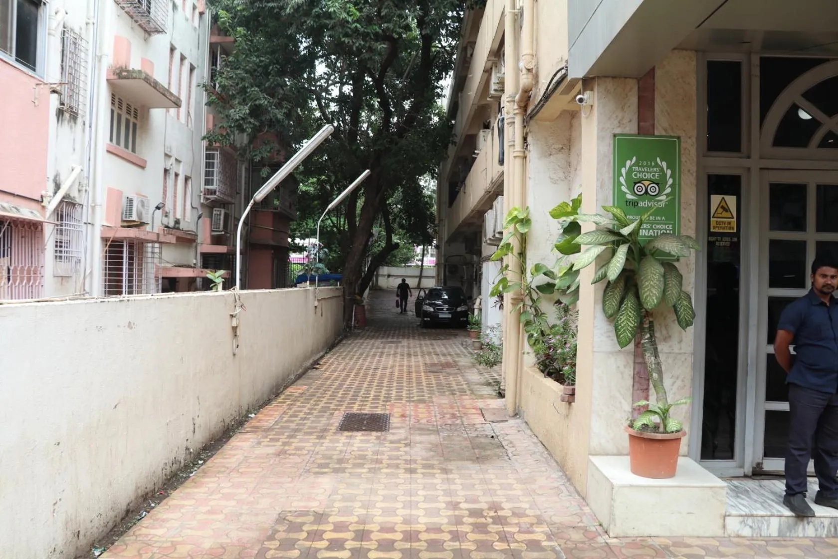 Property building in Hotel Milan International