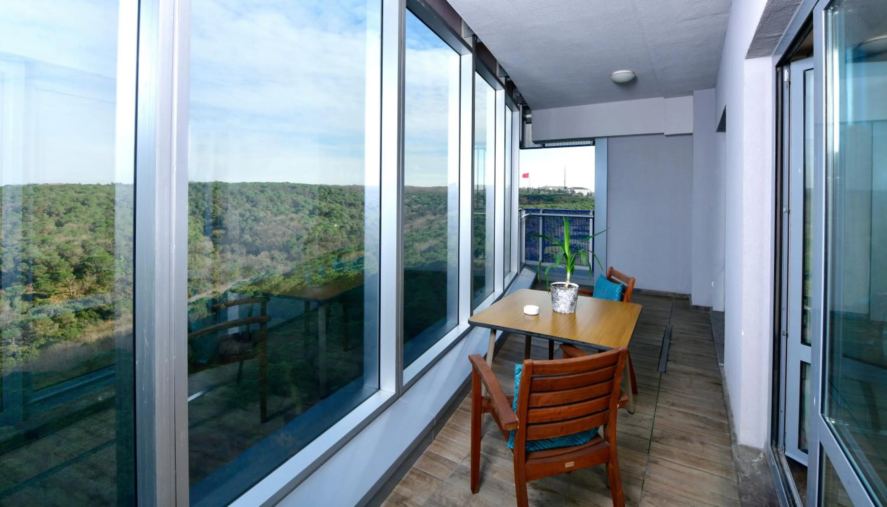 Balcony/Terrace in Somerset Maslak Istanbul