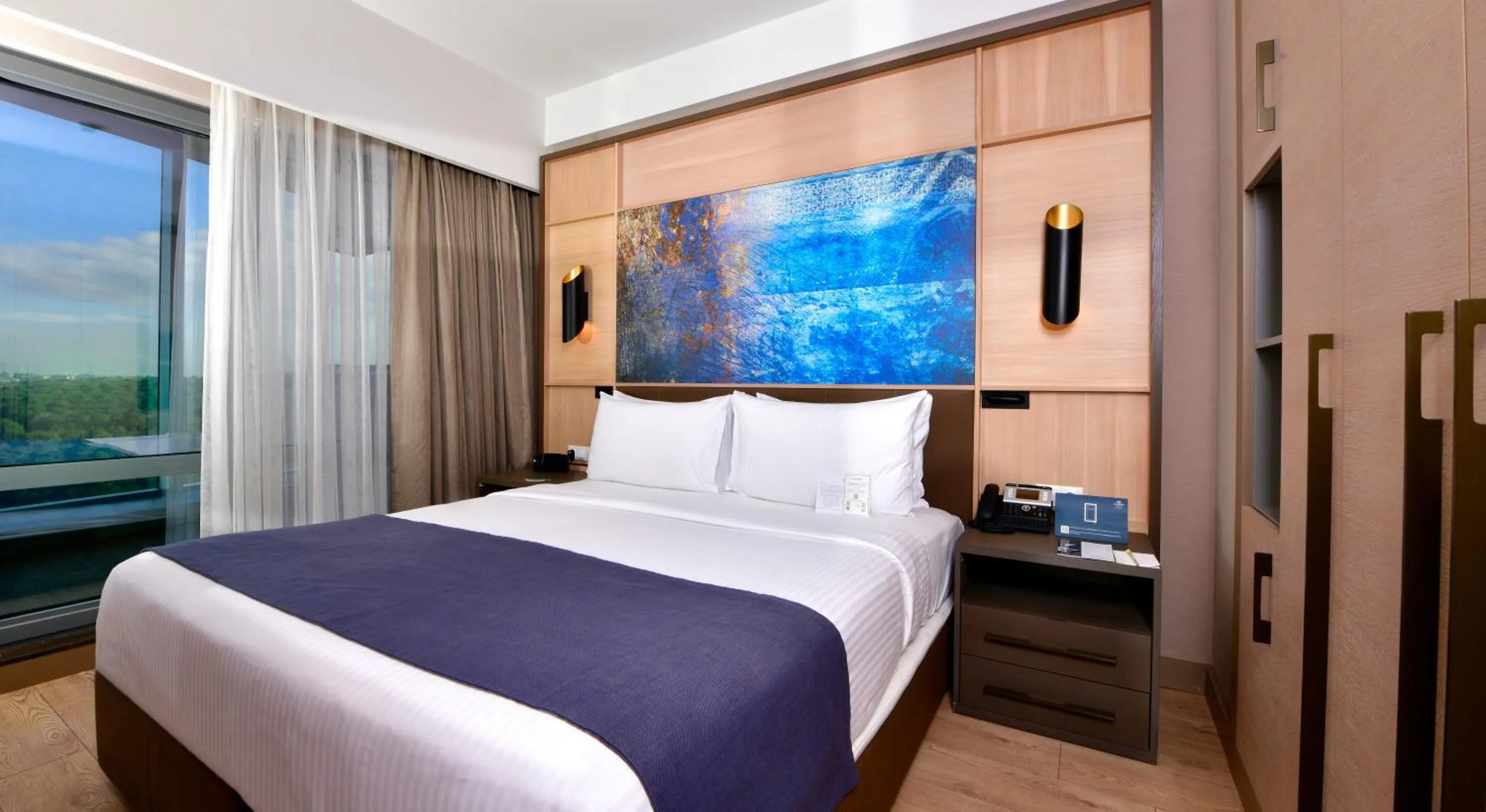 Bed in Somerset Maslak Istanbul