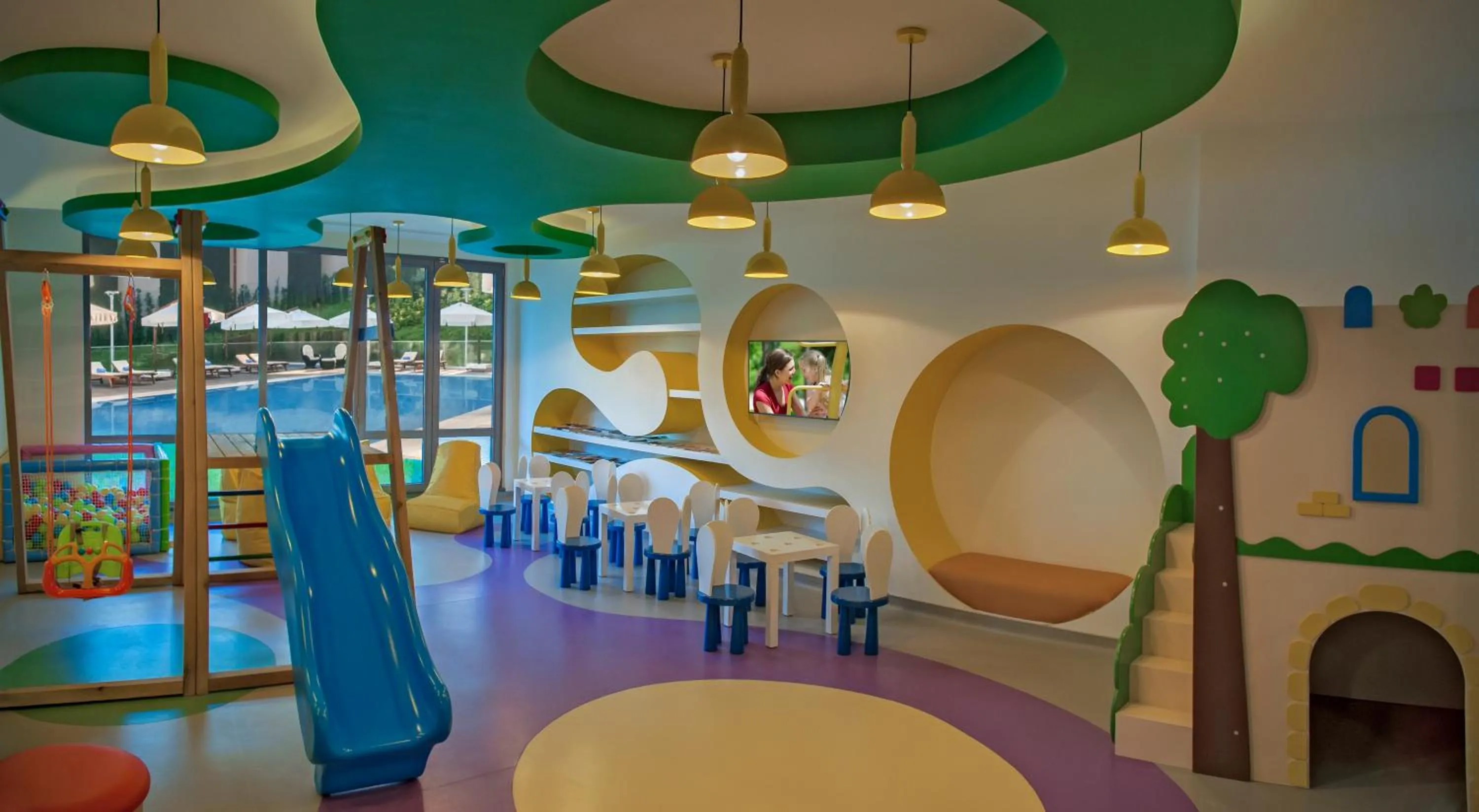 Kids's club in Somerset Maslak Istanbul