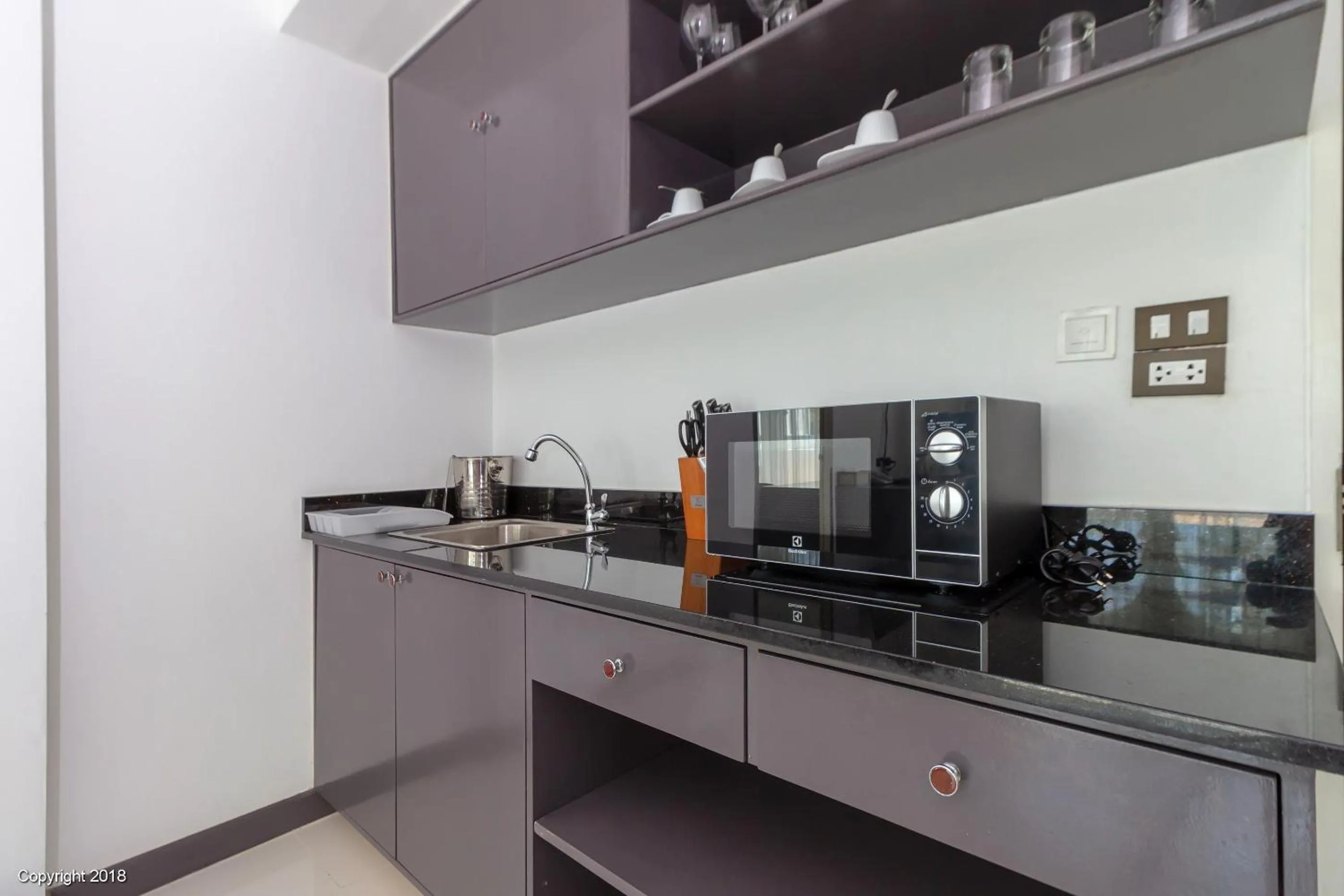 Kitchen or kitchenette in Modern Living Residence