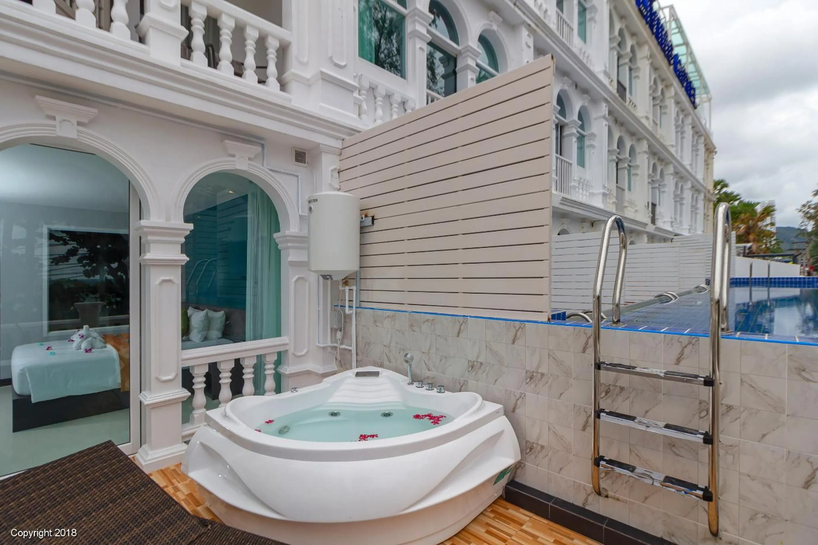 Balcony/Terrace in Modern Living Residence