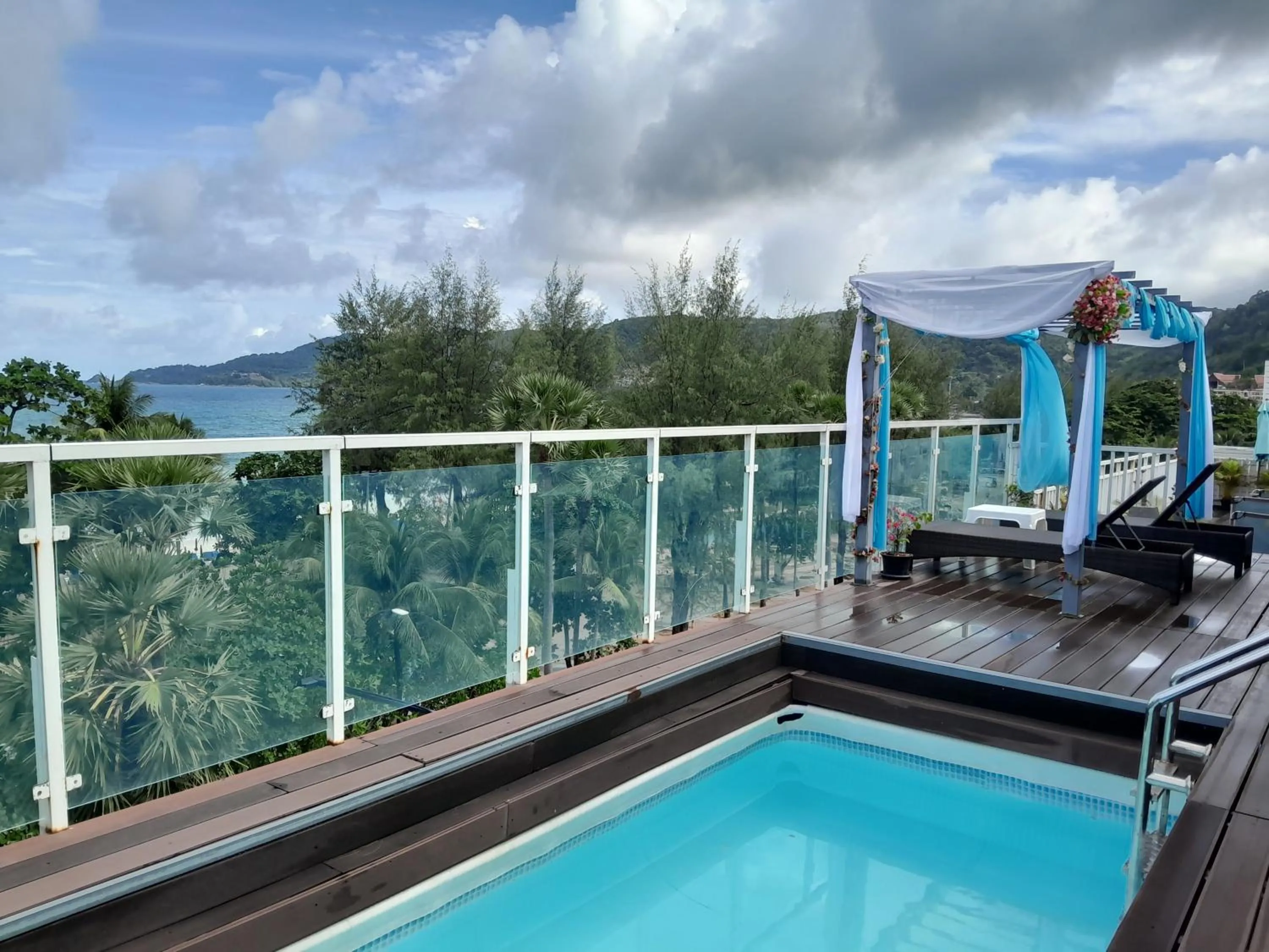 Pool view in Modern Living Residence