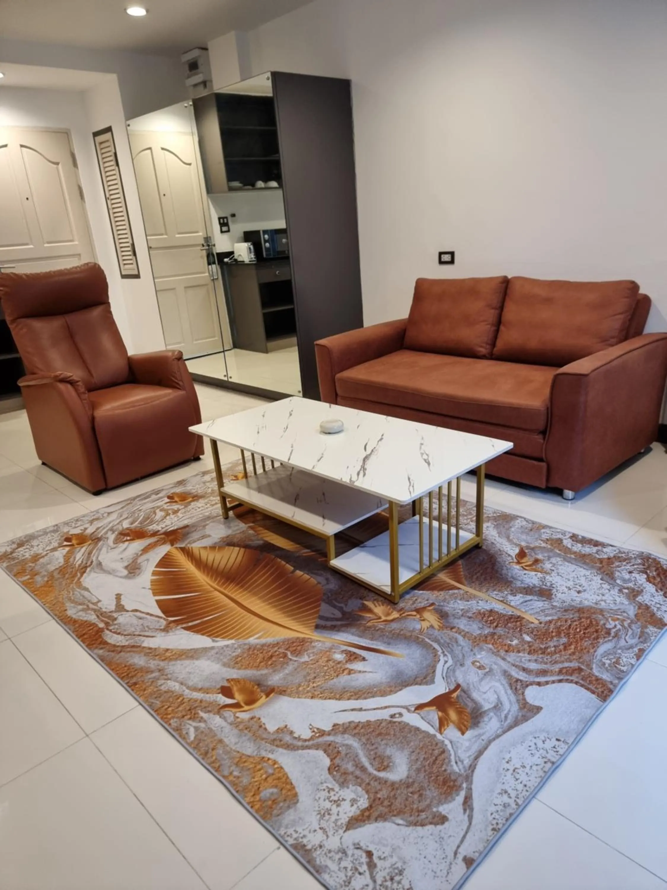 Living room in Modern Living Residence