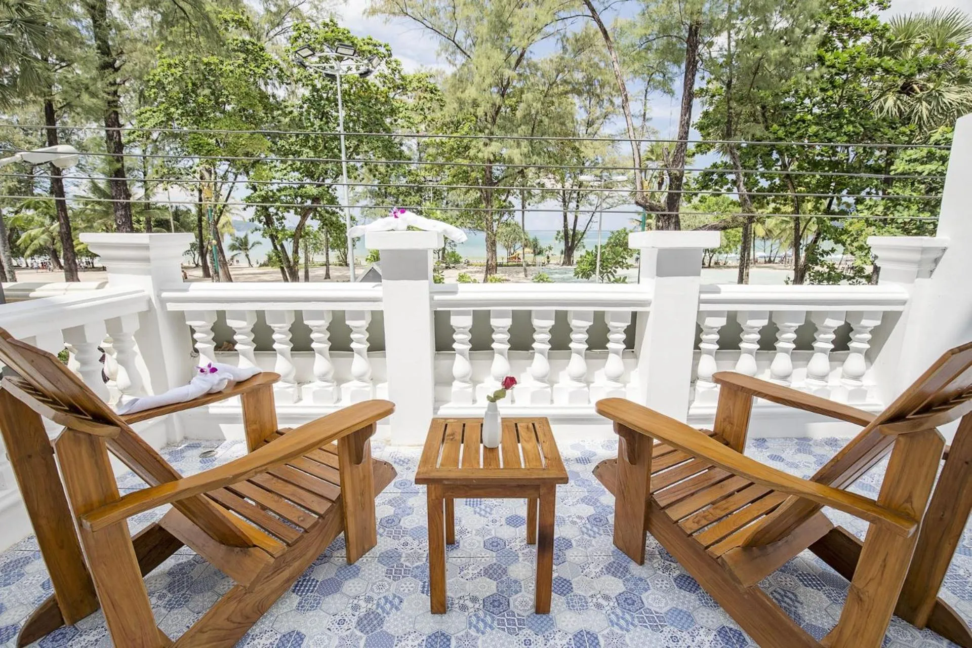 Balcony/Terrace in Modern Living Residence