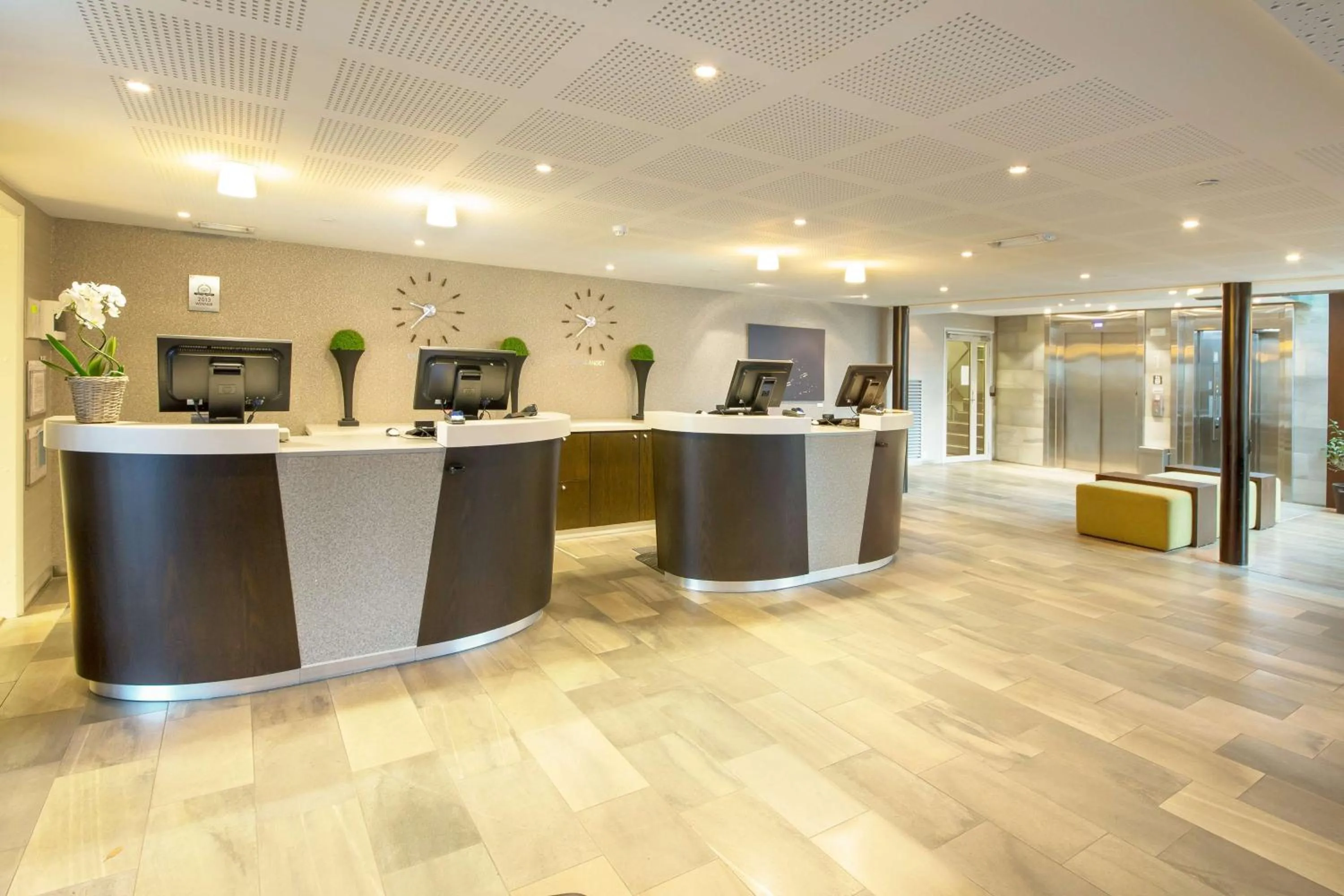 Lobby or reception in Scandic Bakklandet