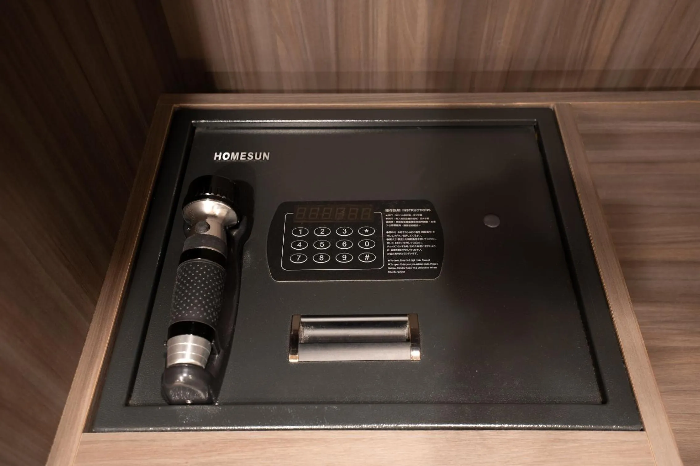 safe in Dream Mansion Hotel