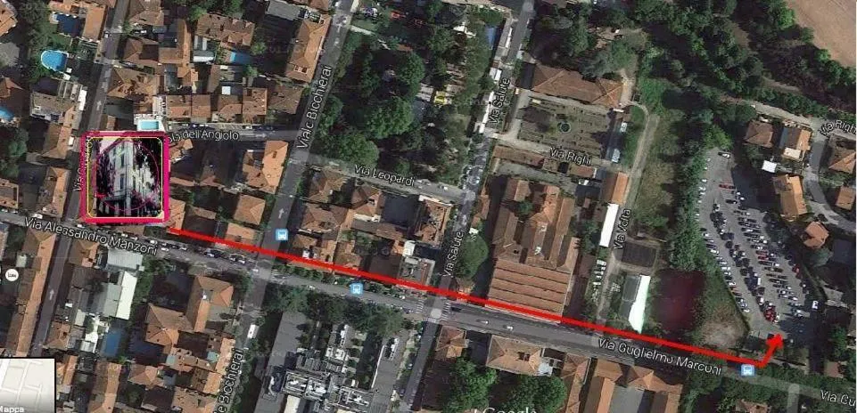 Bird's eye view in Albergo Natucci