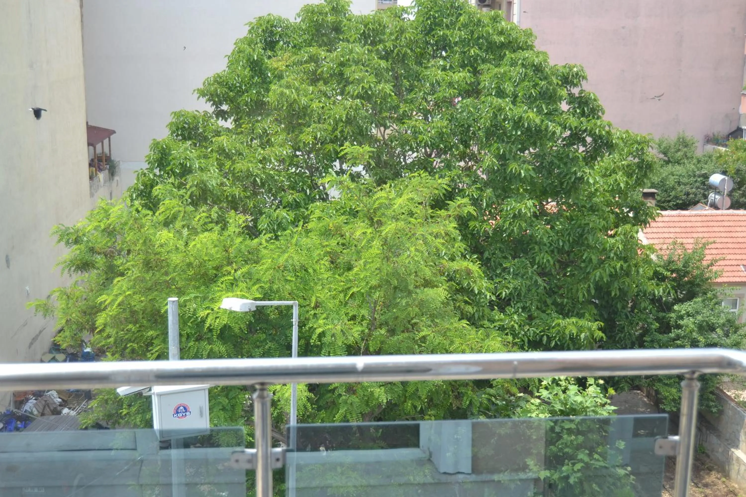 Garden view in Hotel Deniz Eceabat