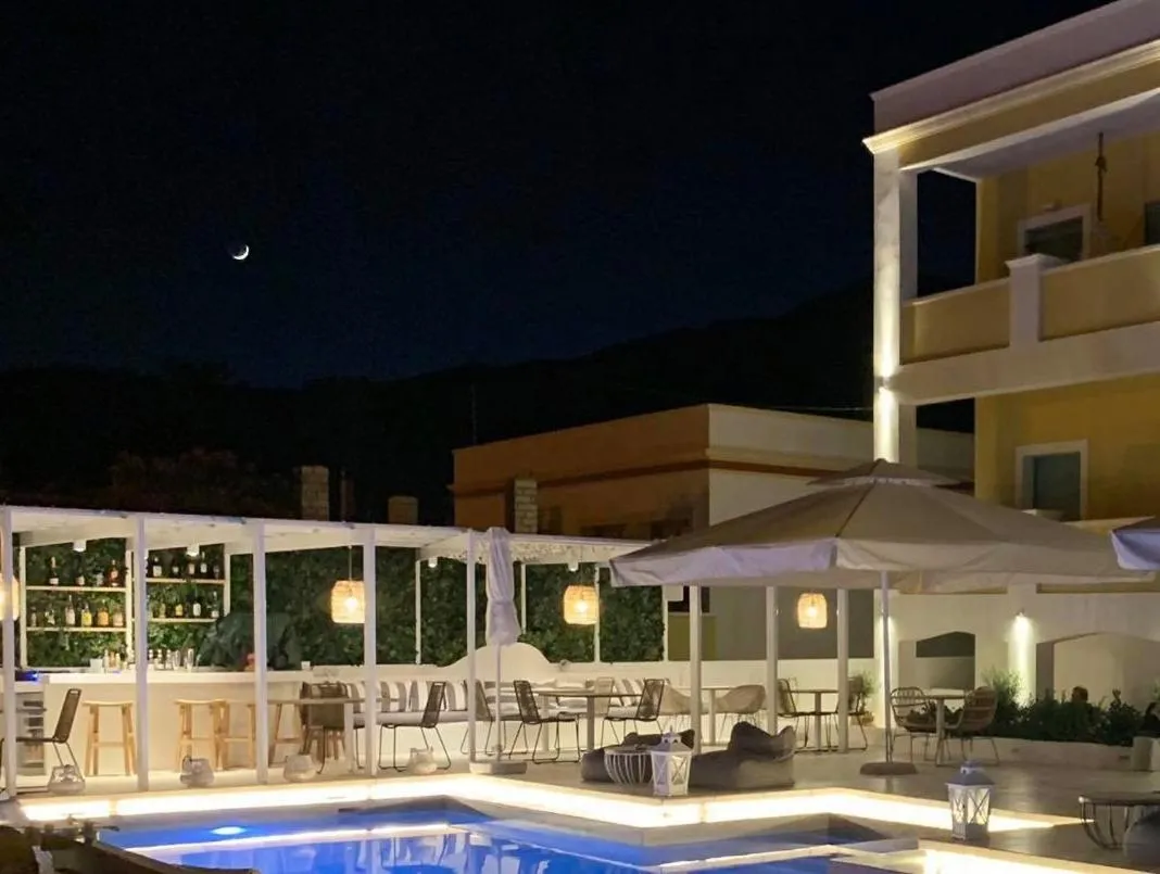 Property building in Alidian bay Suites Leros
