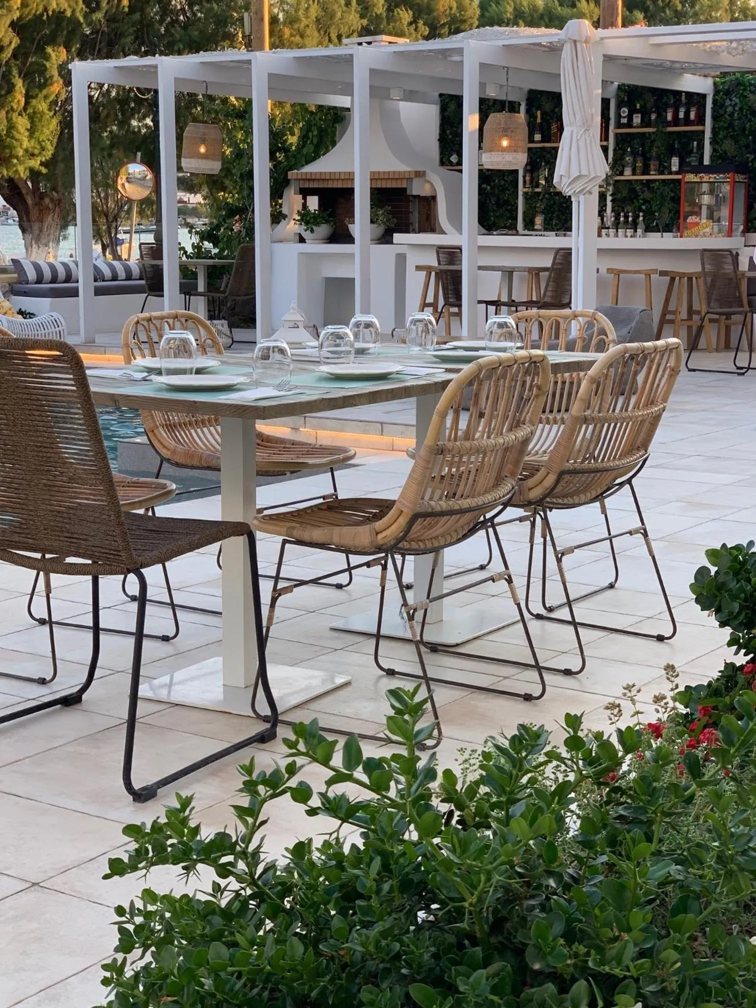 Property building in Alidian bay Suites Leros