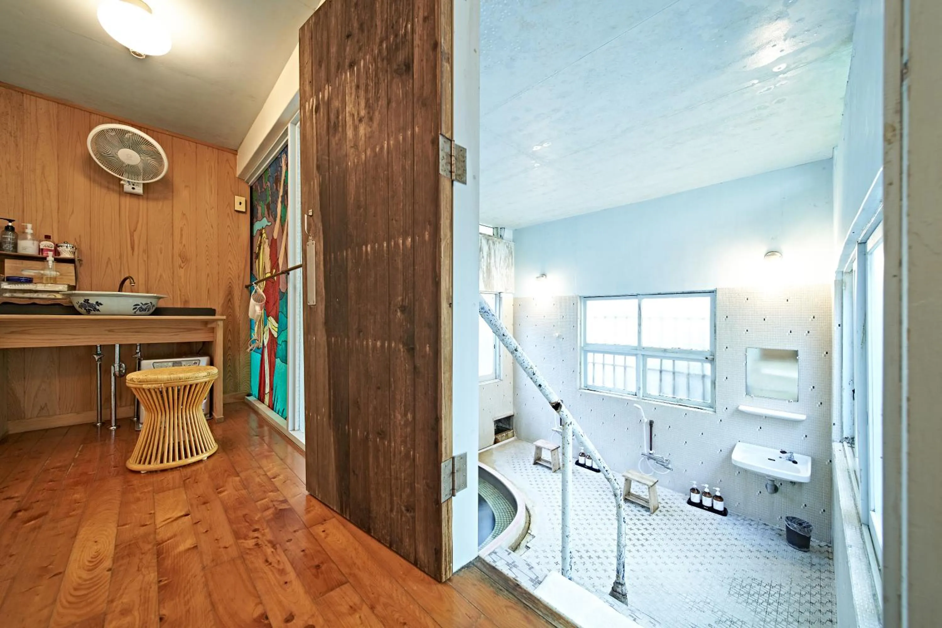 Hot Spring Bath in Yamada Bessou くつろぎの温泉宿 山田別荘