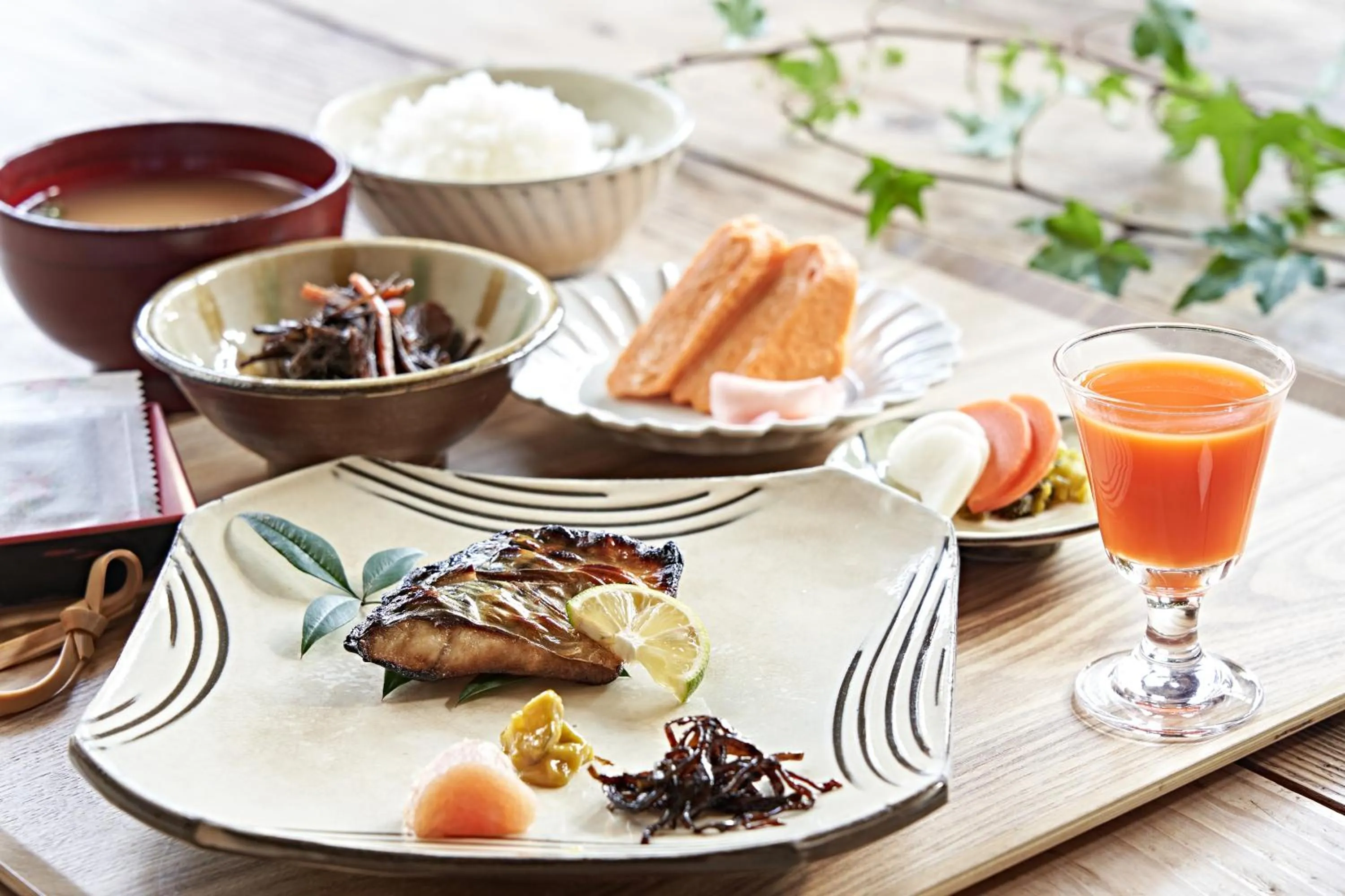 Breakfast in Yamada Bessou くつろぎの温泉宿 山田別荘