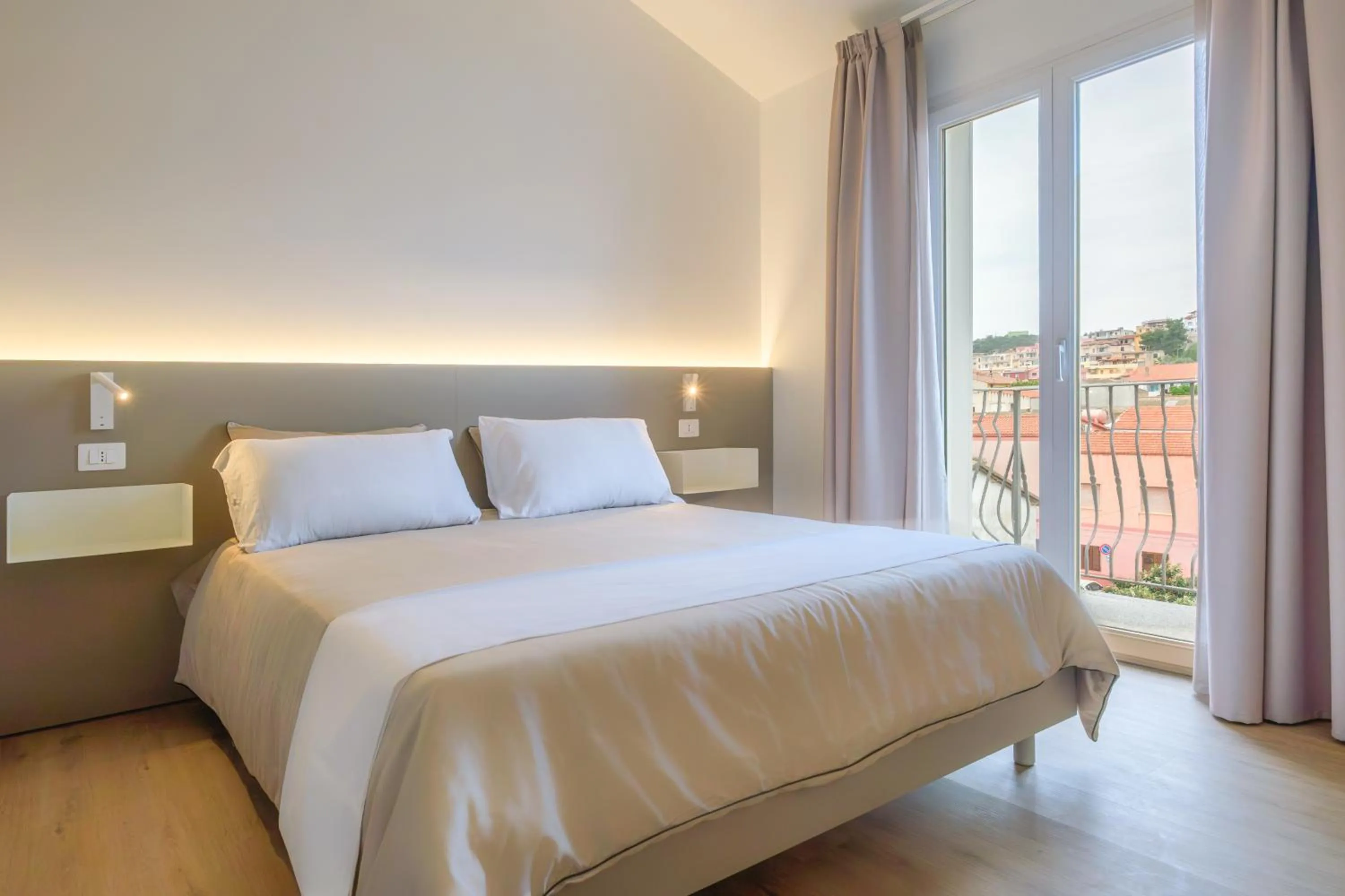 Bedroom, Bed in Hotel Solki