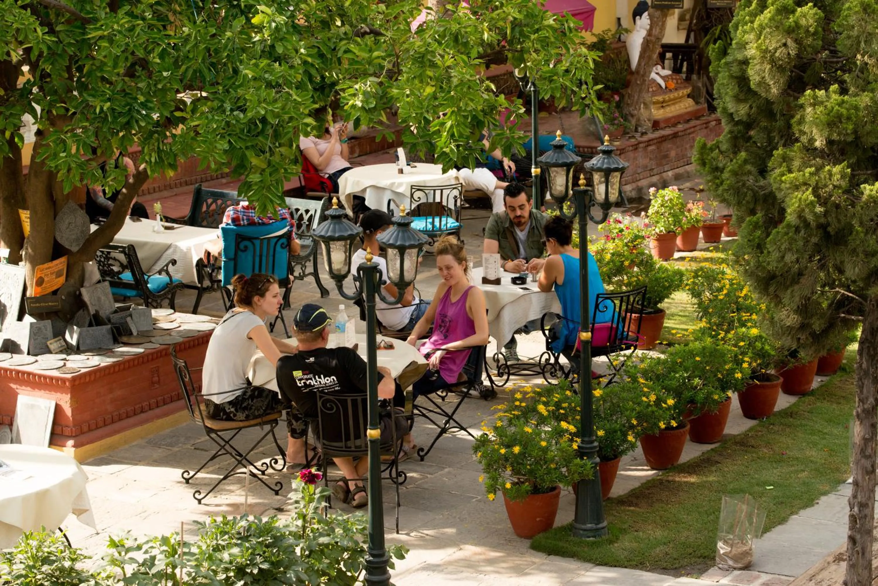 group of guests in Kathmandu Guest House by KGH Group