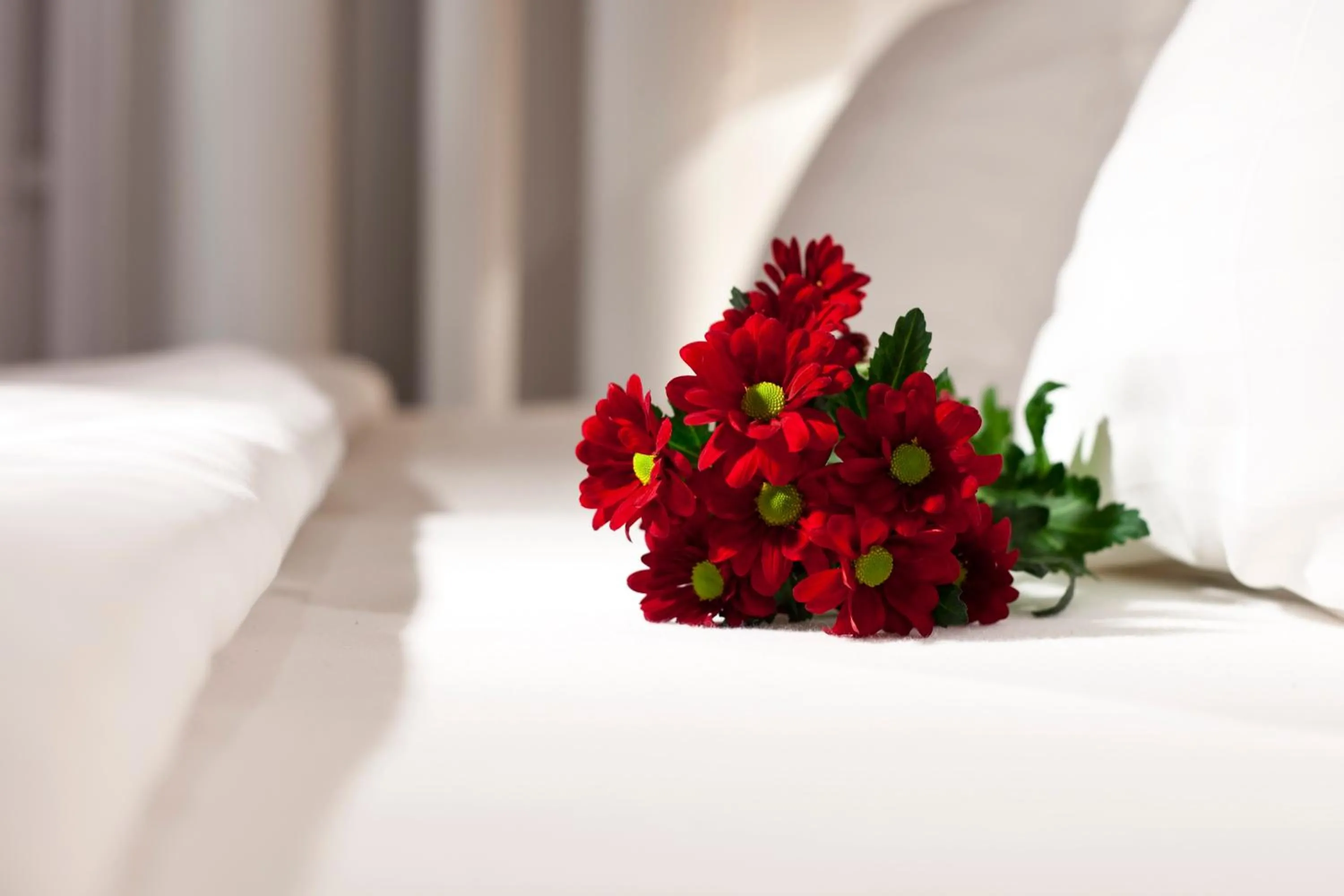 Decorative detail, Bed in Dahlia Inn