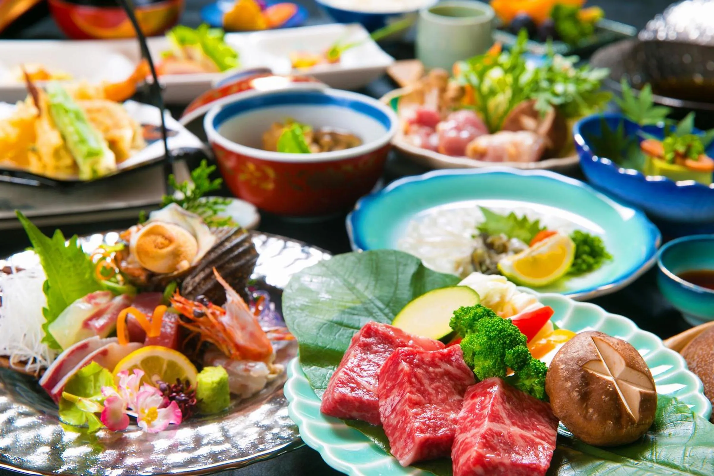 Food close-up in Hotel Koraku