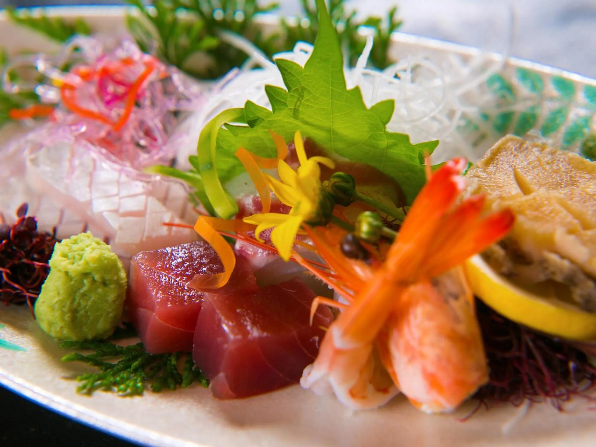 Food close-up in Hotel Koraku