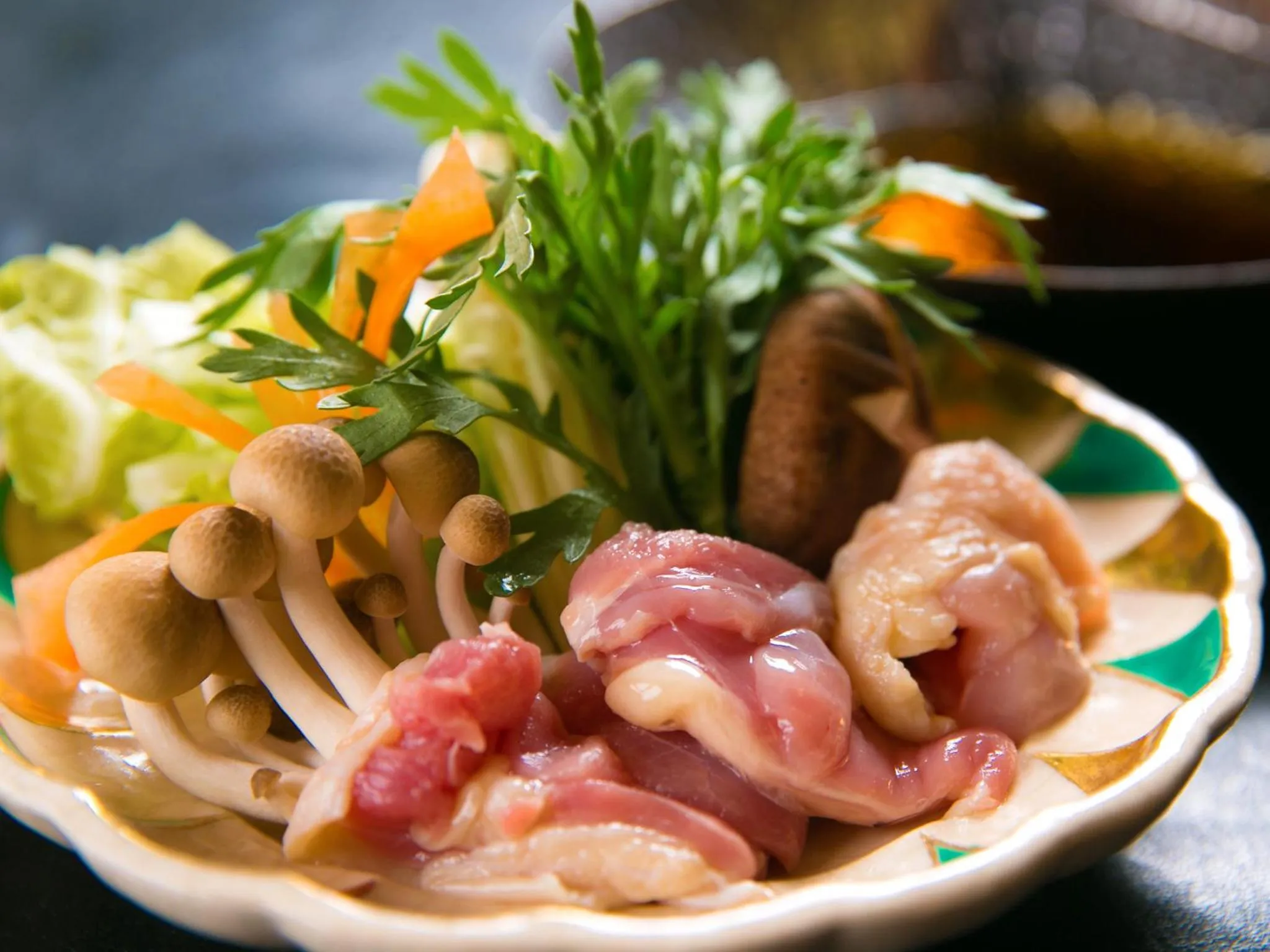 Food close-up in Hotel Koraku